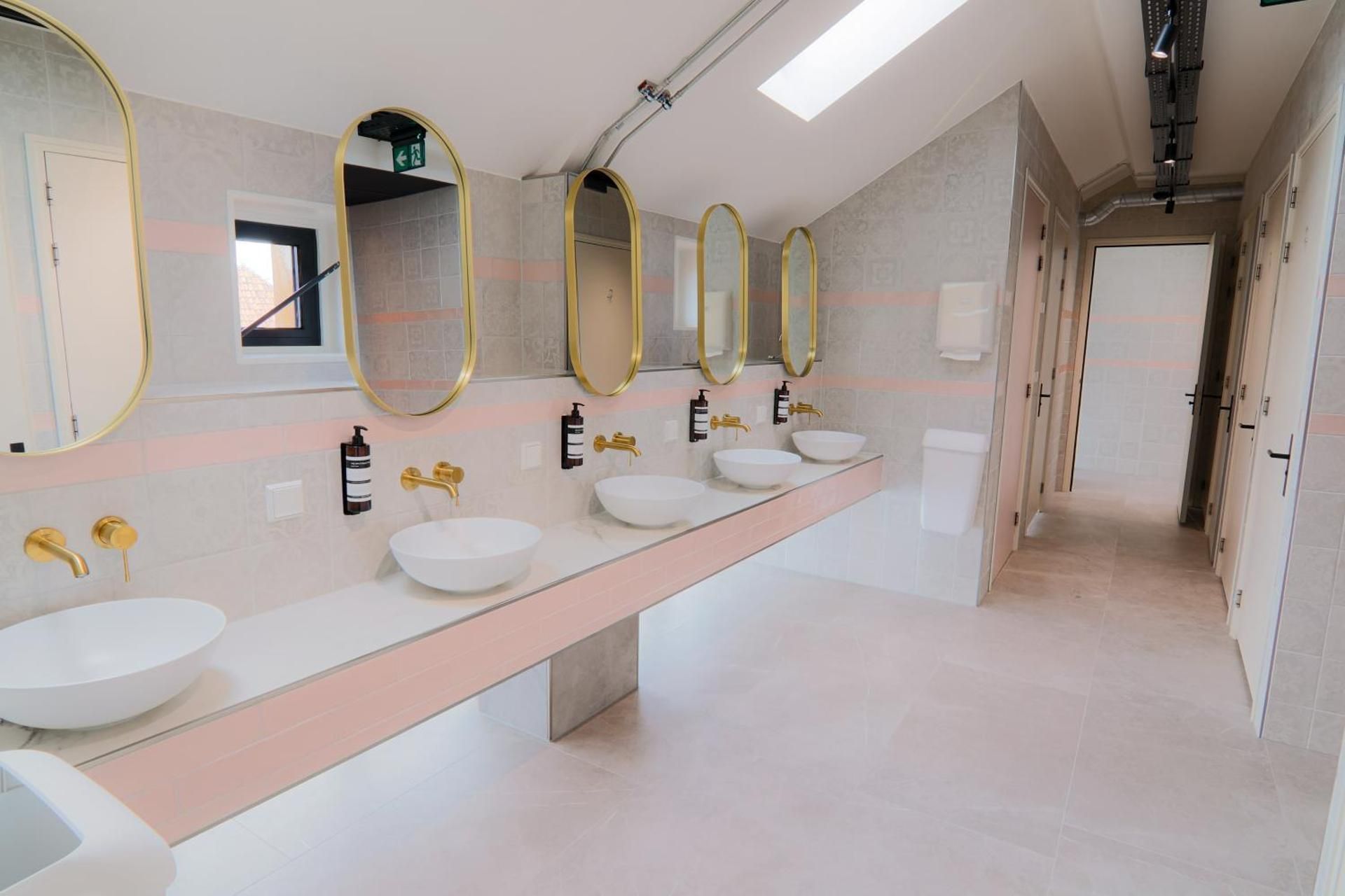 Bunk Bed in a Mixed Dormitory