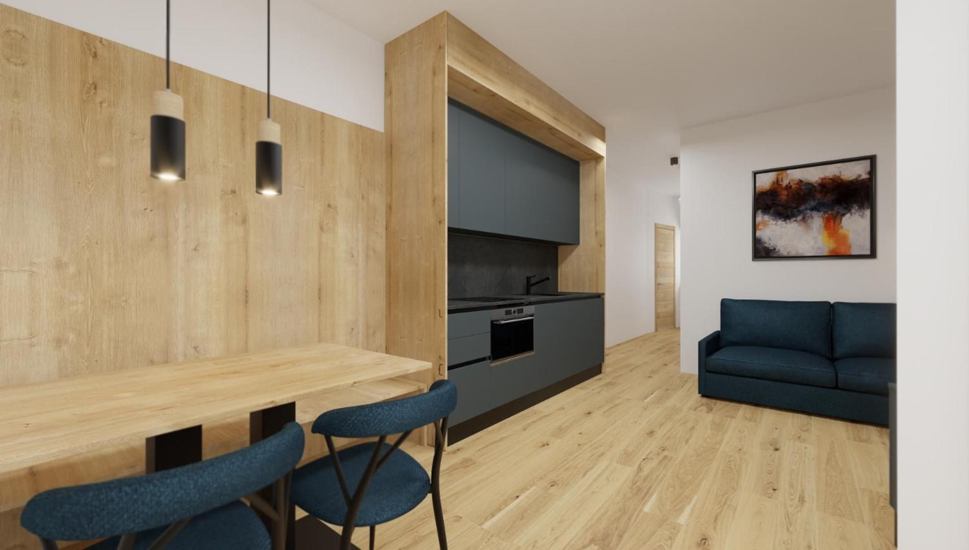 Apartment with Mountain View