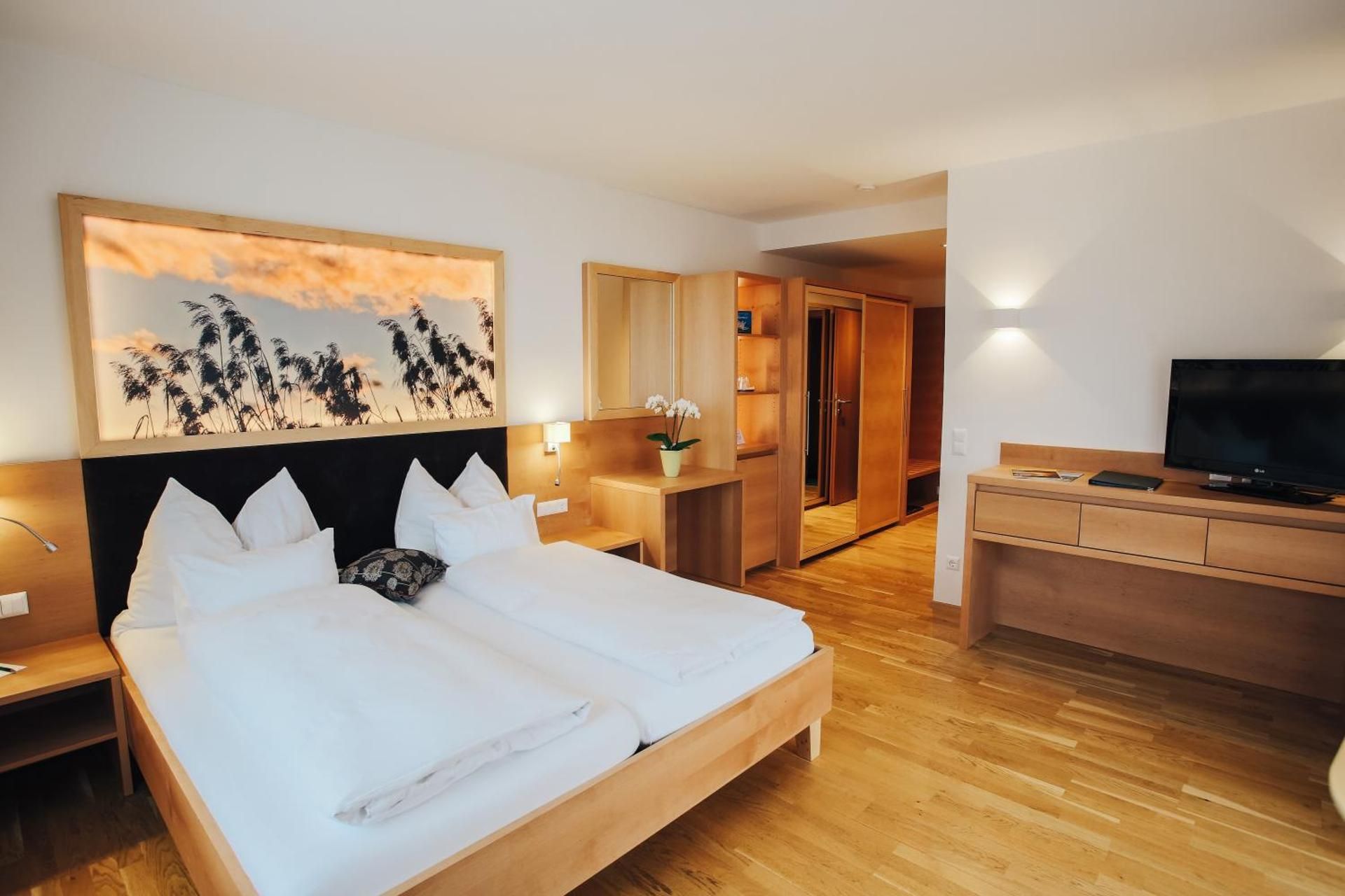Standard Double Room with Balcony and Lake View