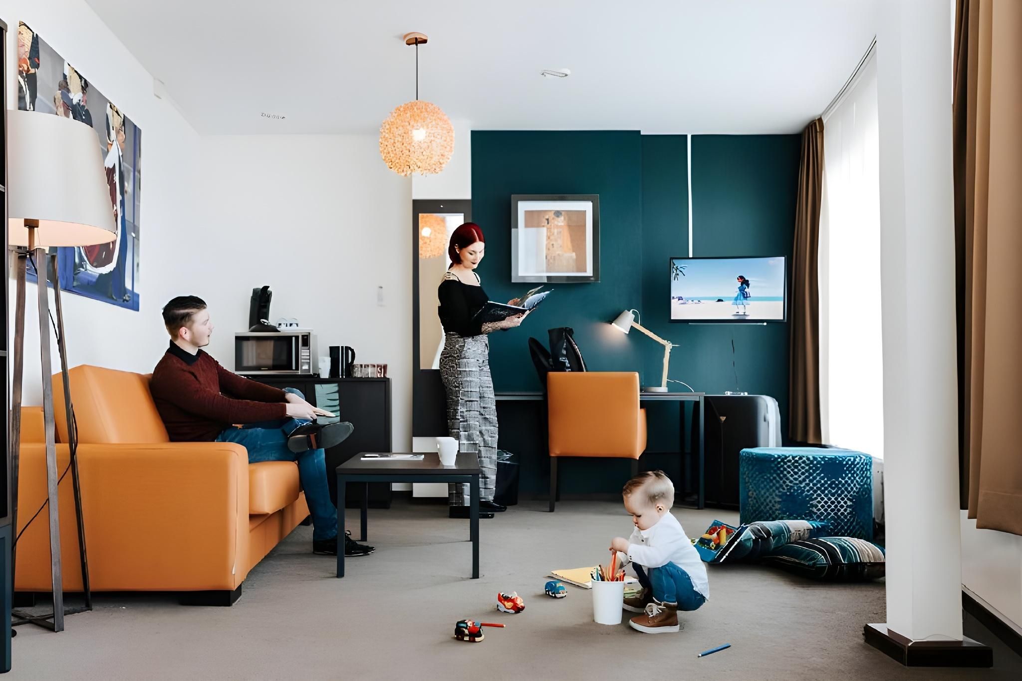 The Hague Teleport Hotel Maisonette Room 2