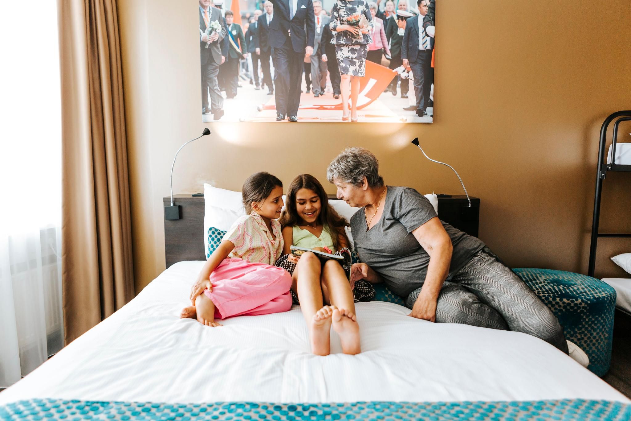 The Hague Teleport Hotel Budget Family Room 2