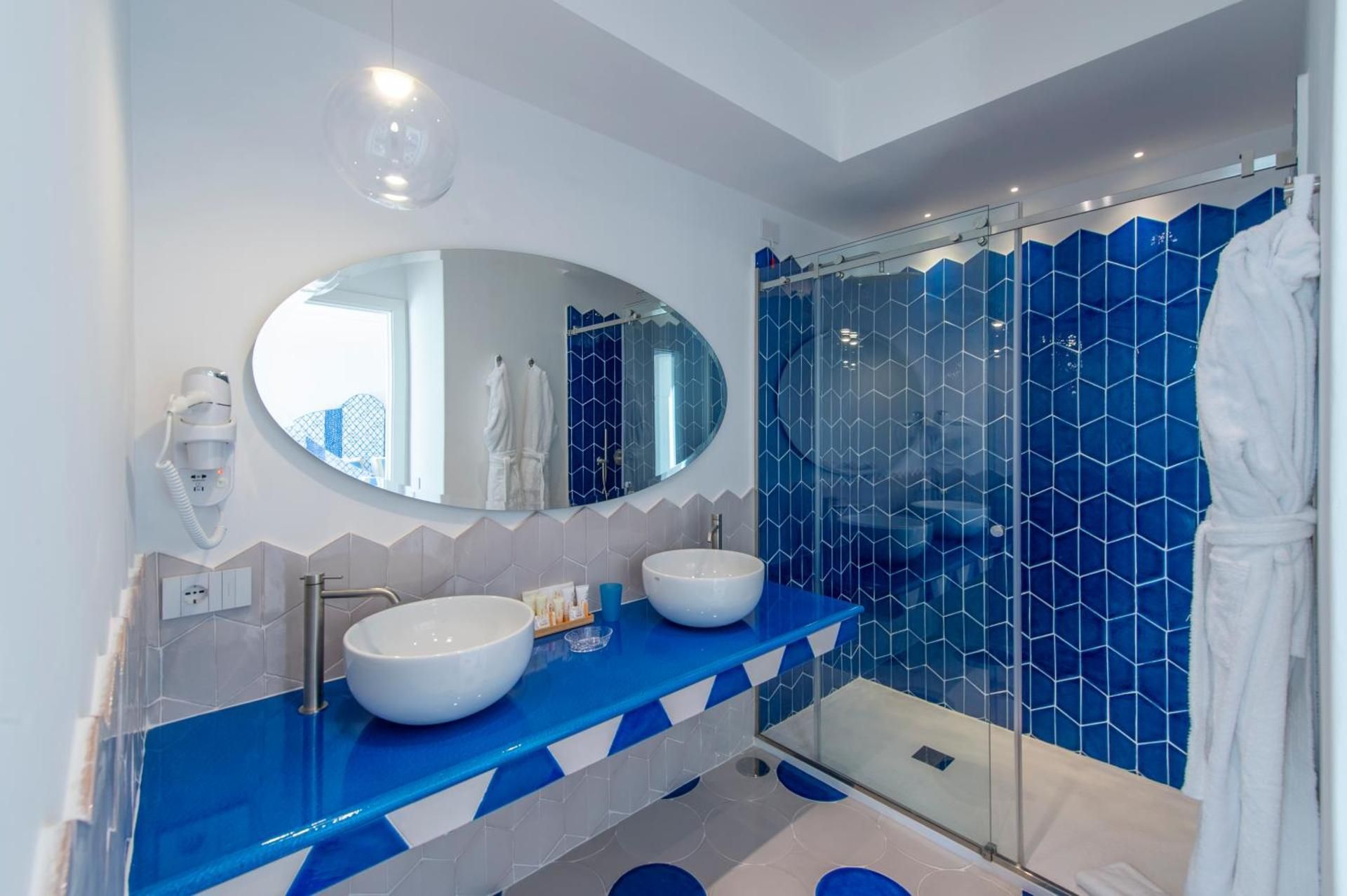 King Room with Spa Bath with Terrace and Sea View