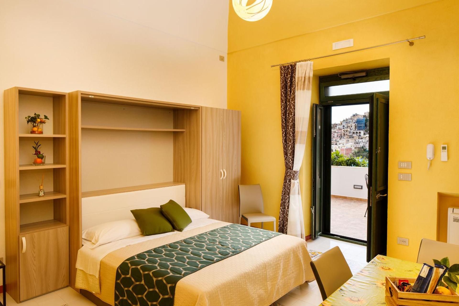 YourHome - Relais Il Sogno di Positano Deluxe Double Room with Balcony, Sea View and Kitchen