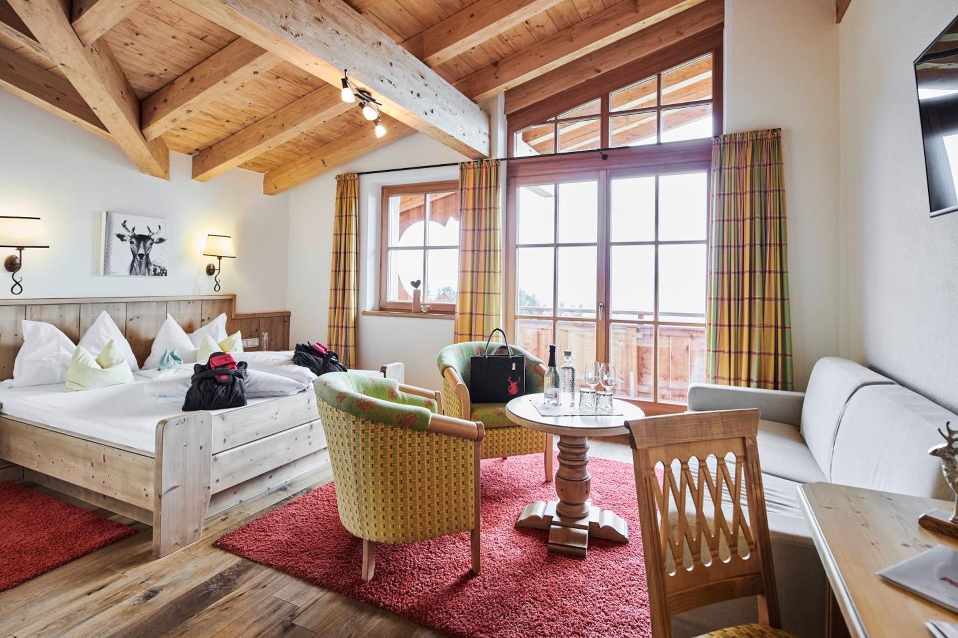 Family Room with Mountain View