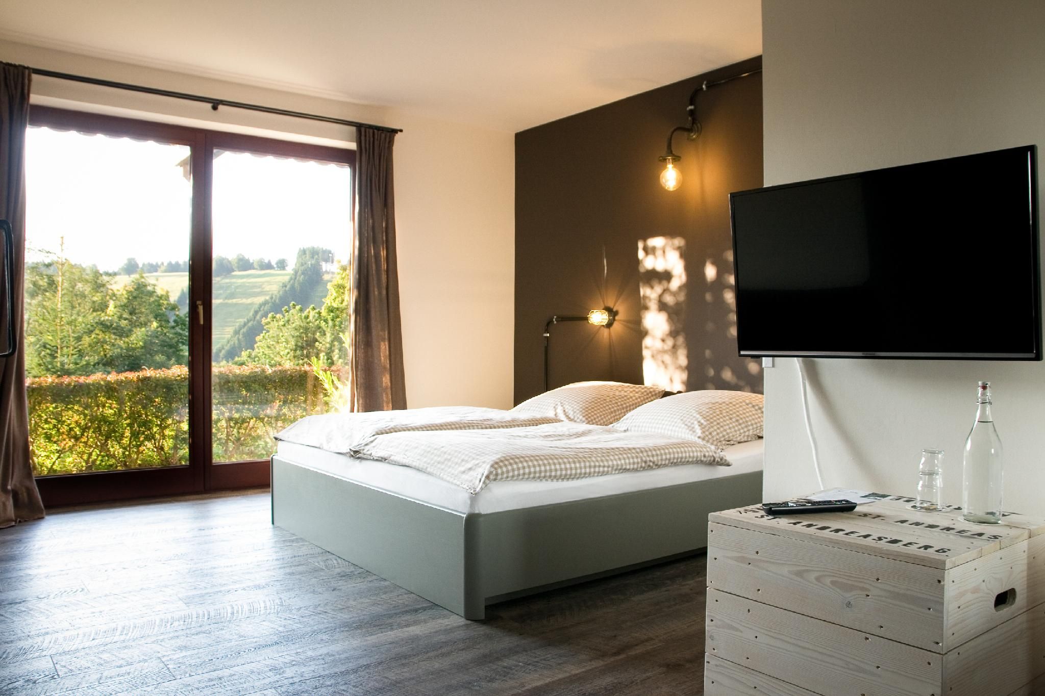 Doppelzimmer-Superior- #2 - Bergwerksetage-Eigenes Badezimmer-Bergblick