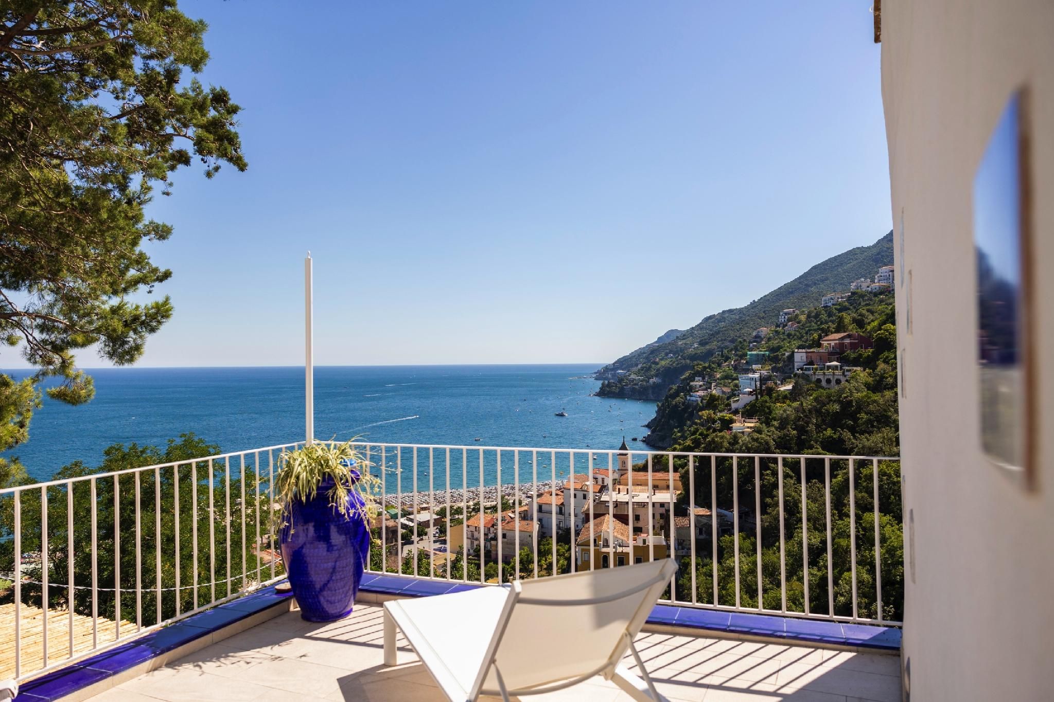 Suite-Blu Oltremare-Bagno in camera con vasca-Vista mare