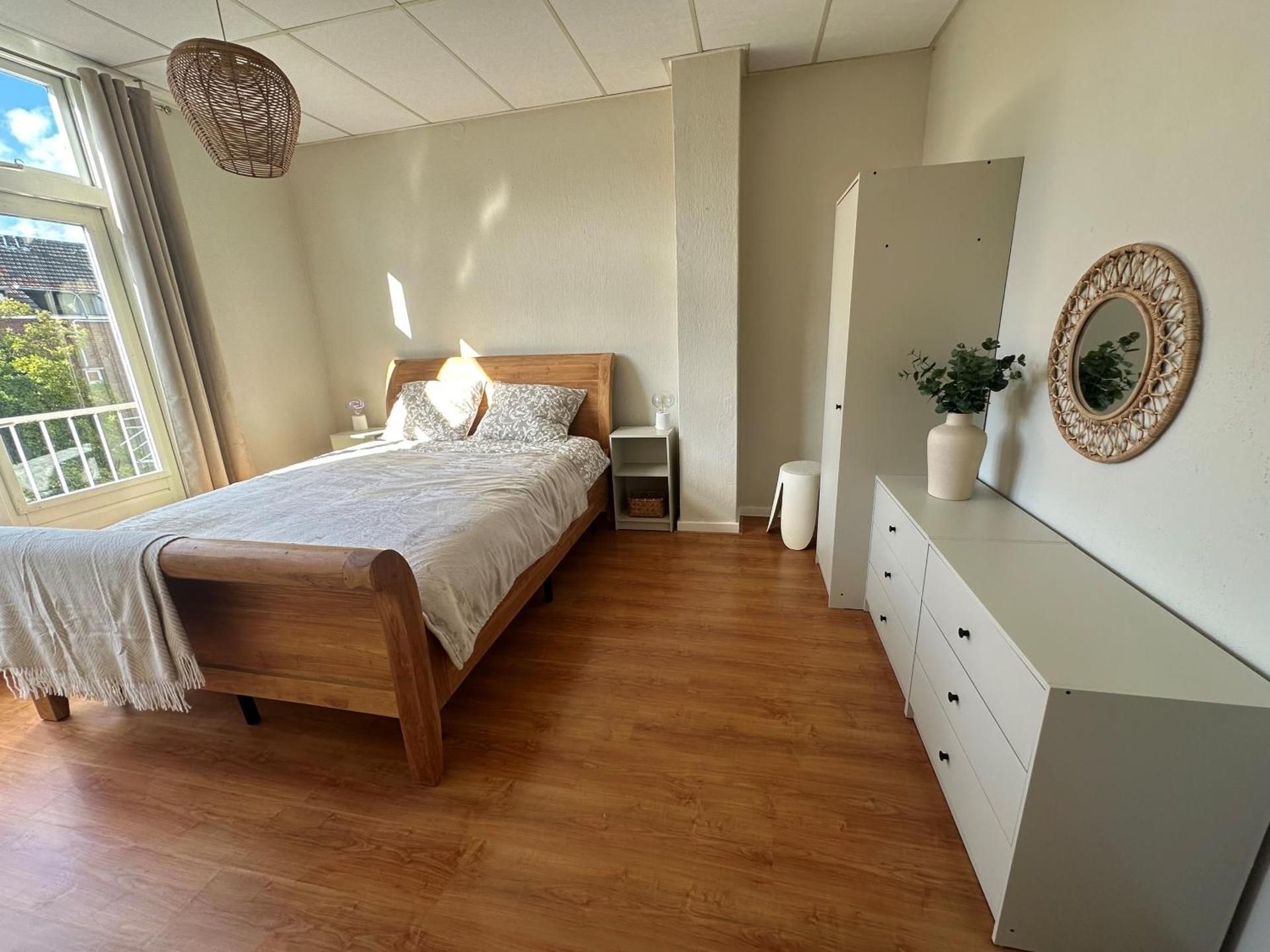One-Bedroom Apartment with Balcony and City View