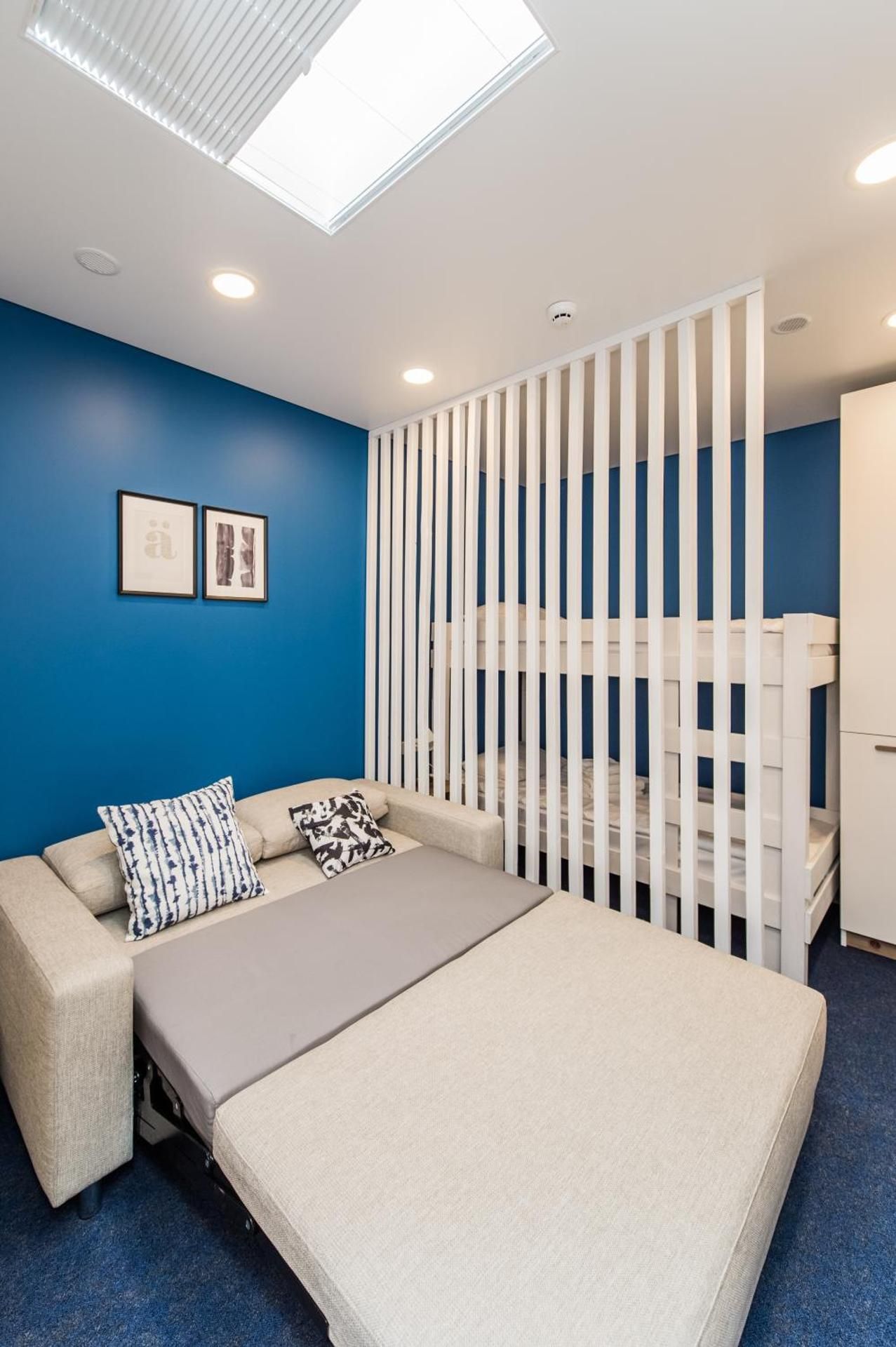 Family Room with Shared Bathroom