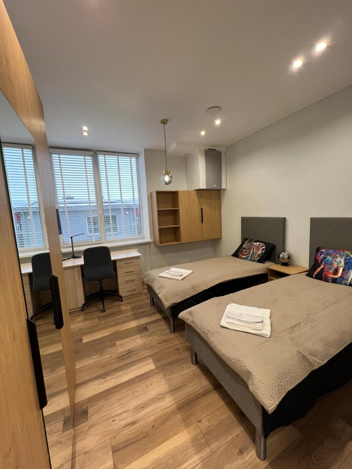 Twin Room with Shared Toilet