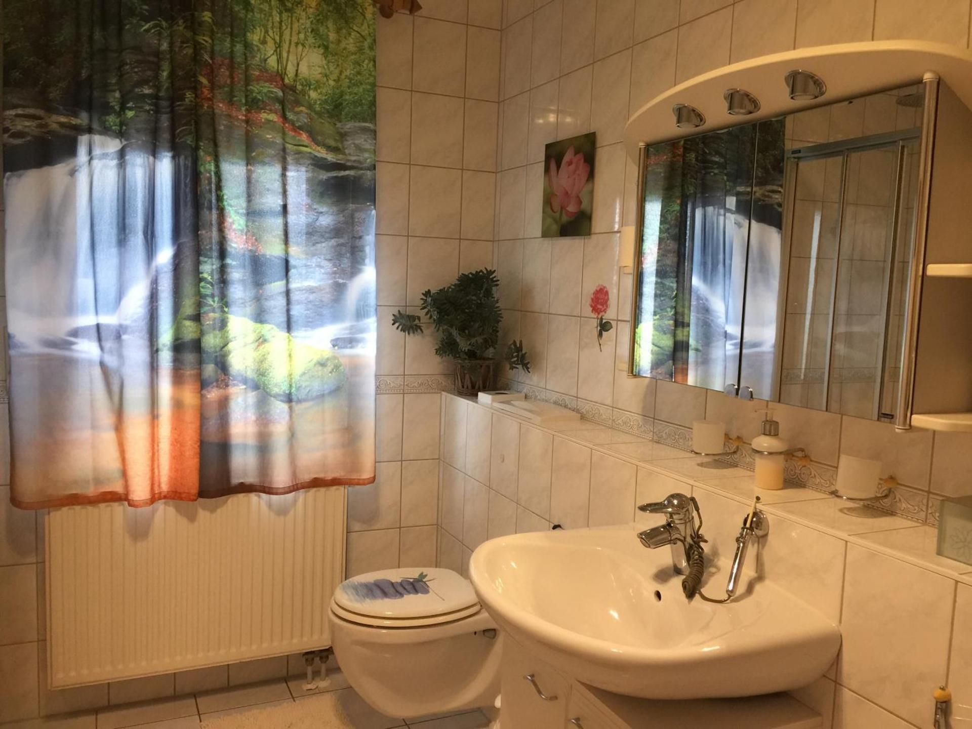 Apartment with kitchen