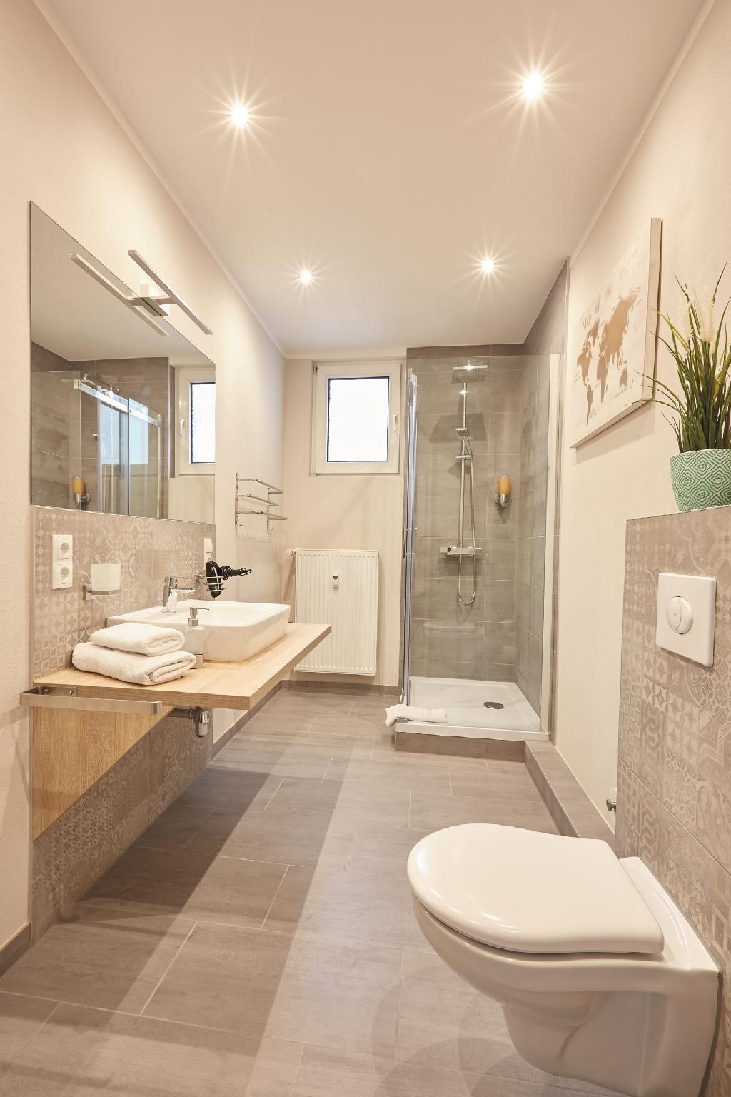 Apartment-Deluxe-Ensuite mit Bad-Stadtblick