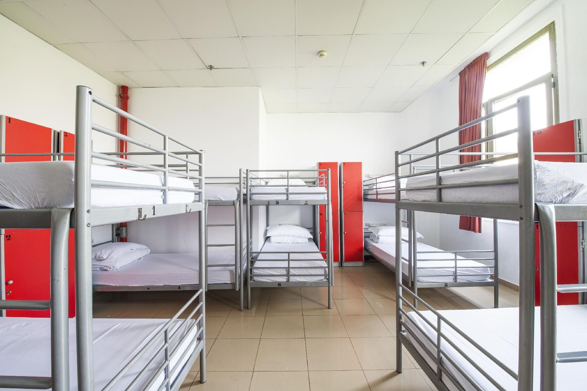 Bed in 14-Bed Mixed Dorm Shared Bathroom