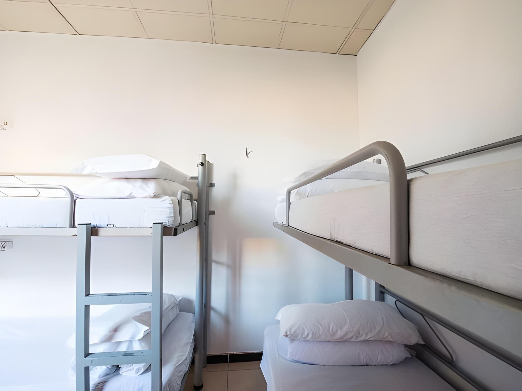 Bed in 12-Bed Mixed Dorm Shared Bathroom