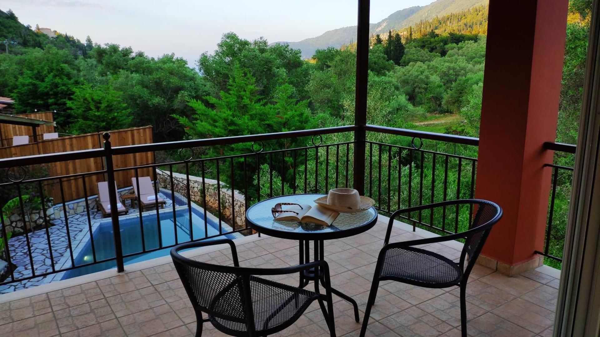 Studio with Pool View