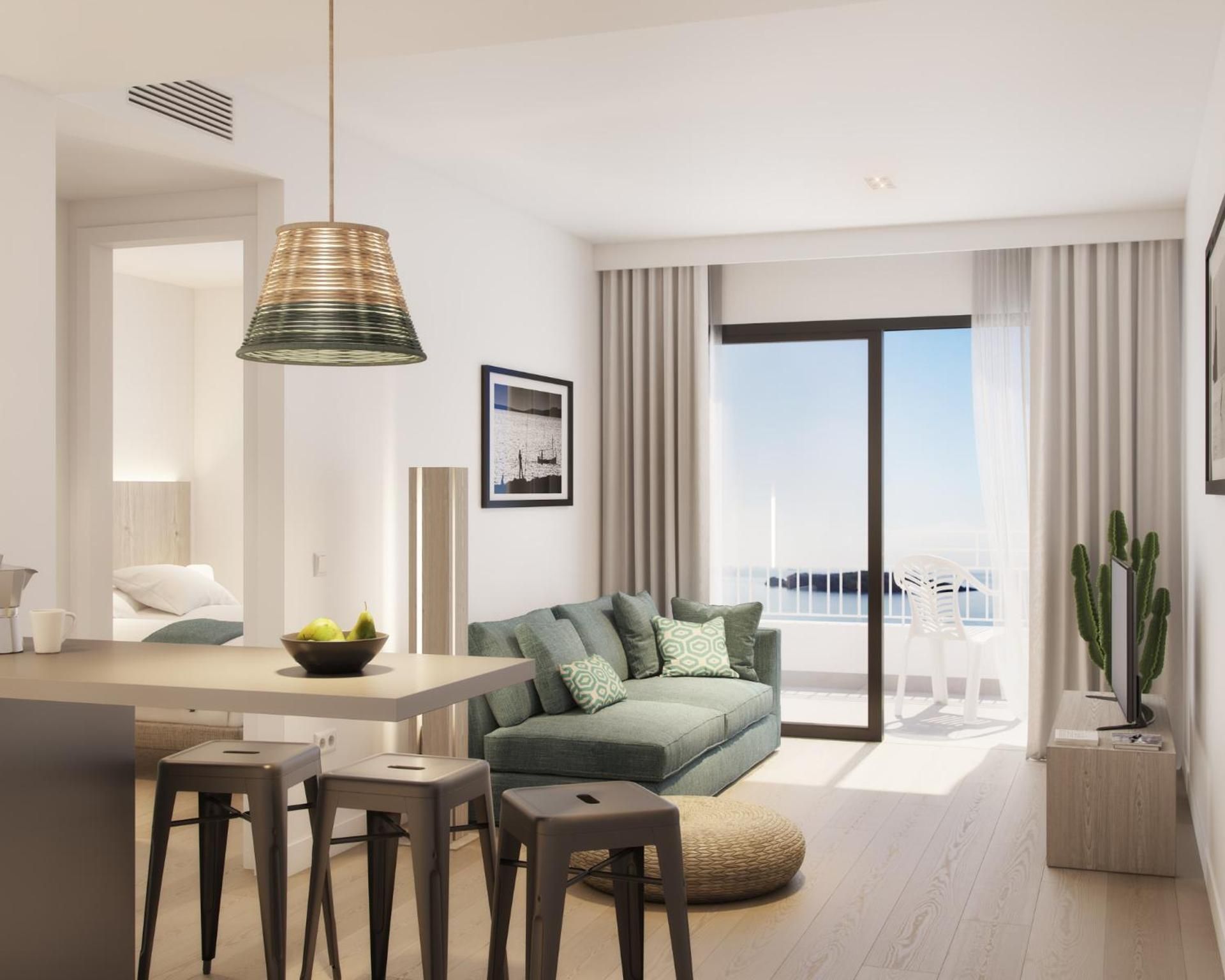 Two-Bedroom Apartment with Sea View