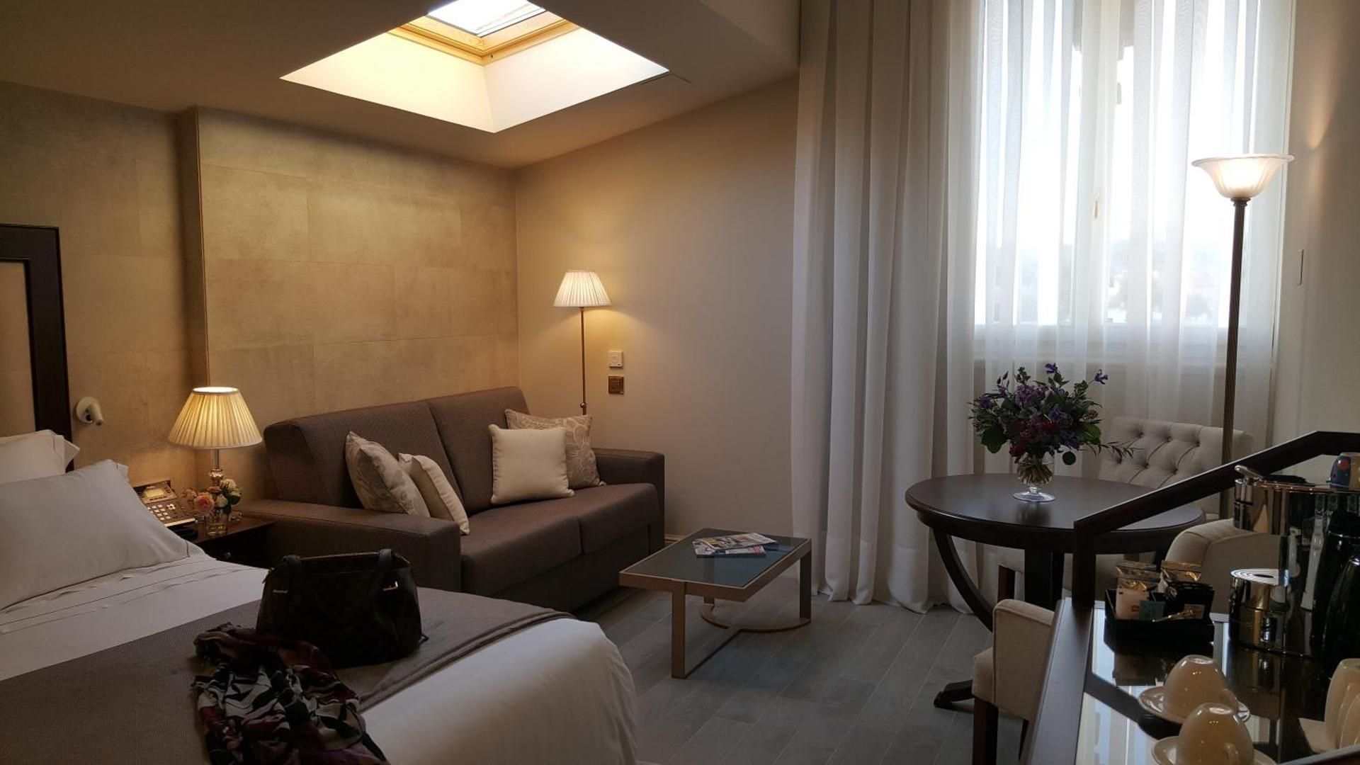 Attic Room with Garden View