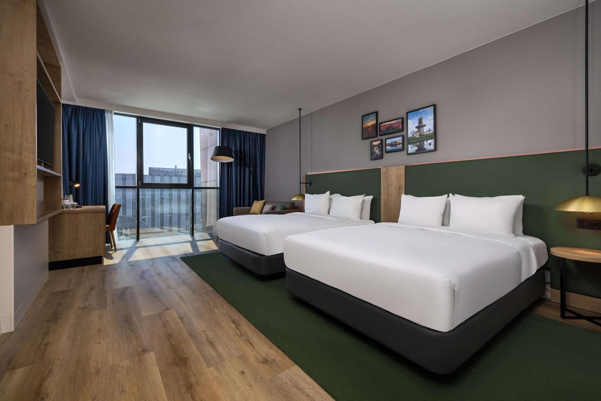 Two Queen Bed Deluxe Room With Sofa Bed