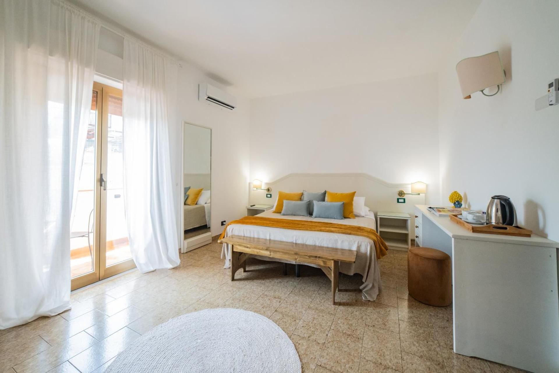 Casa Pertosa Standard Twin Room with Sea View