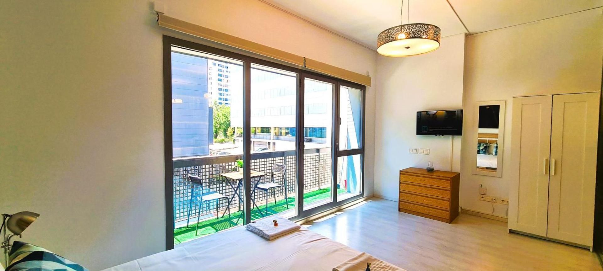 One-Bedroom Apartment with Balcony