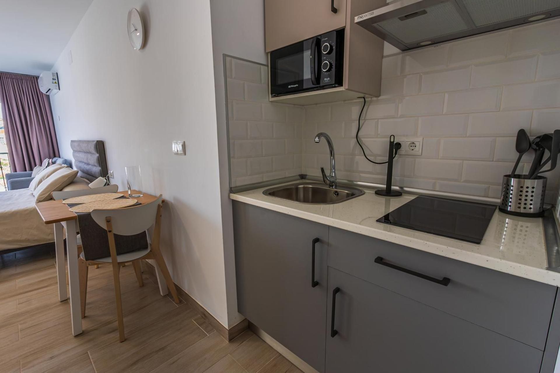 Studio with Pool View