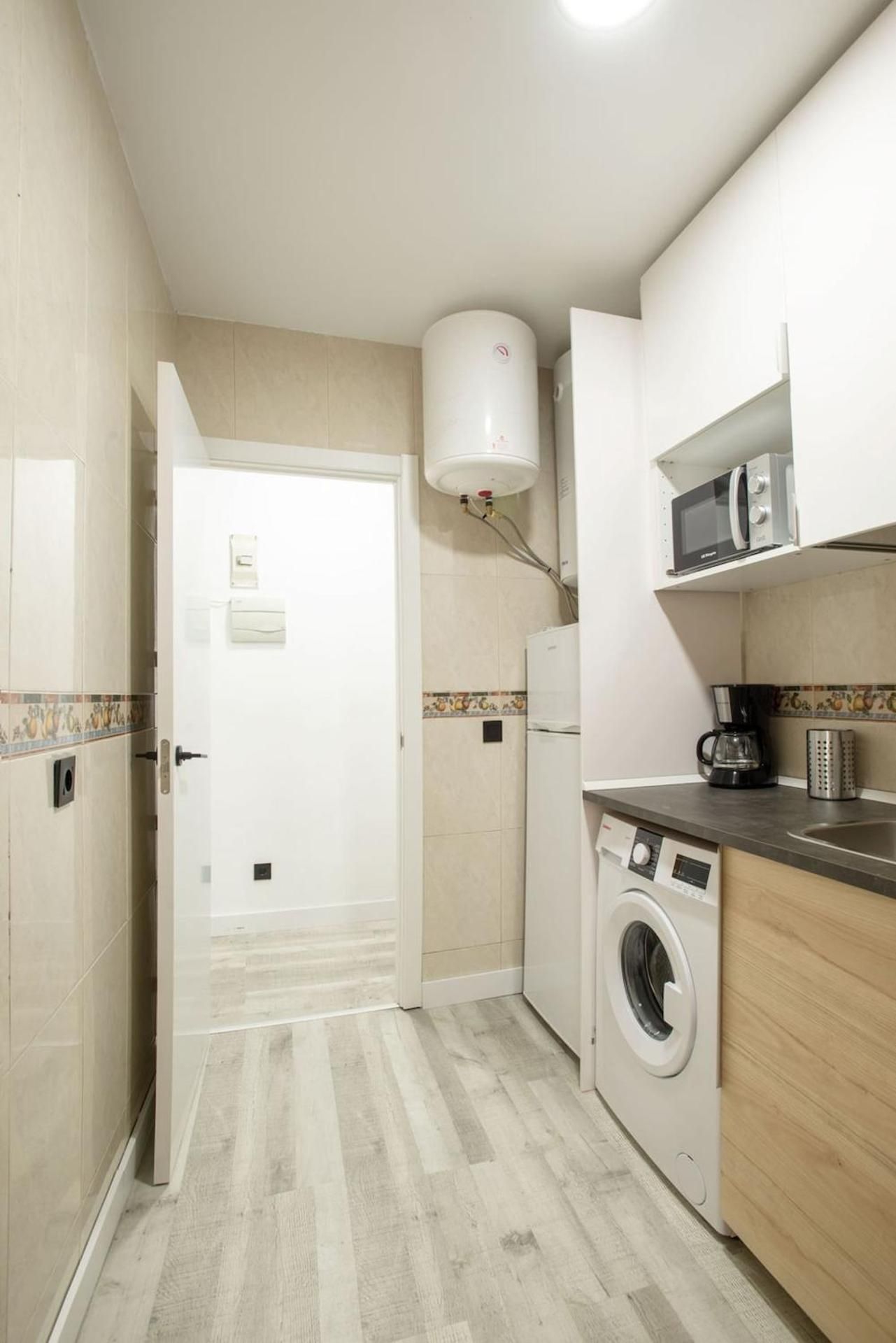 Three-Bedroom Apartment with Balcony