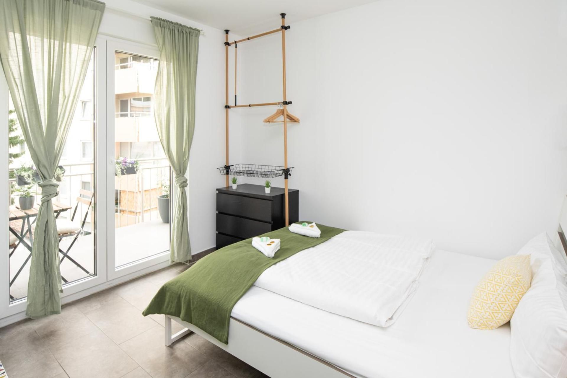Studio with Balcony