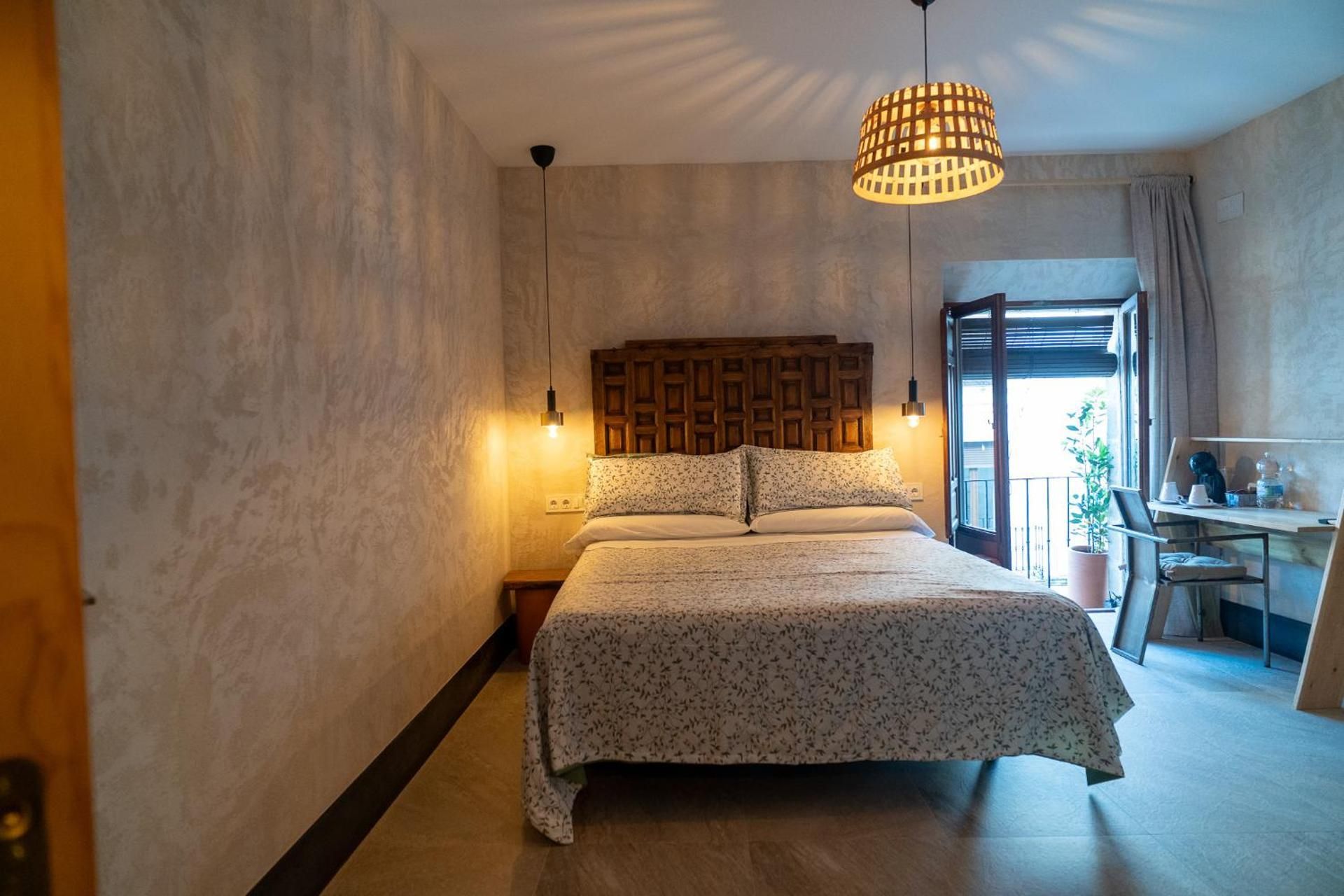 Deluxe Double Room with king-size bed and Balcony