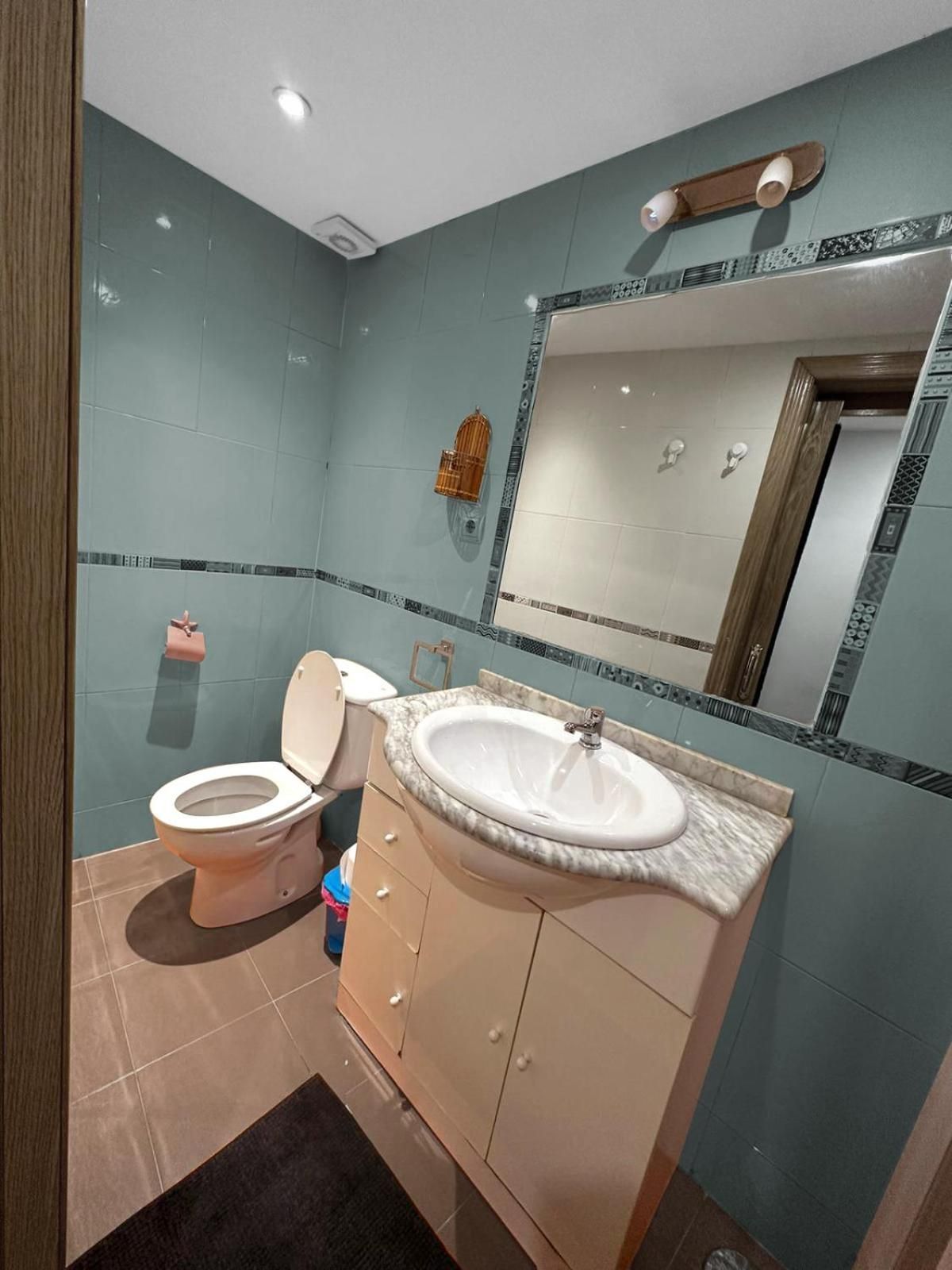Family Room with Shared Bathroom
