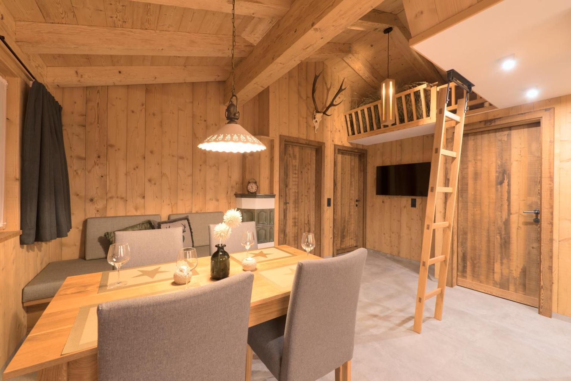 Two-Bedroom Chalet with sauna and garden