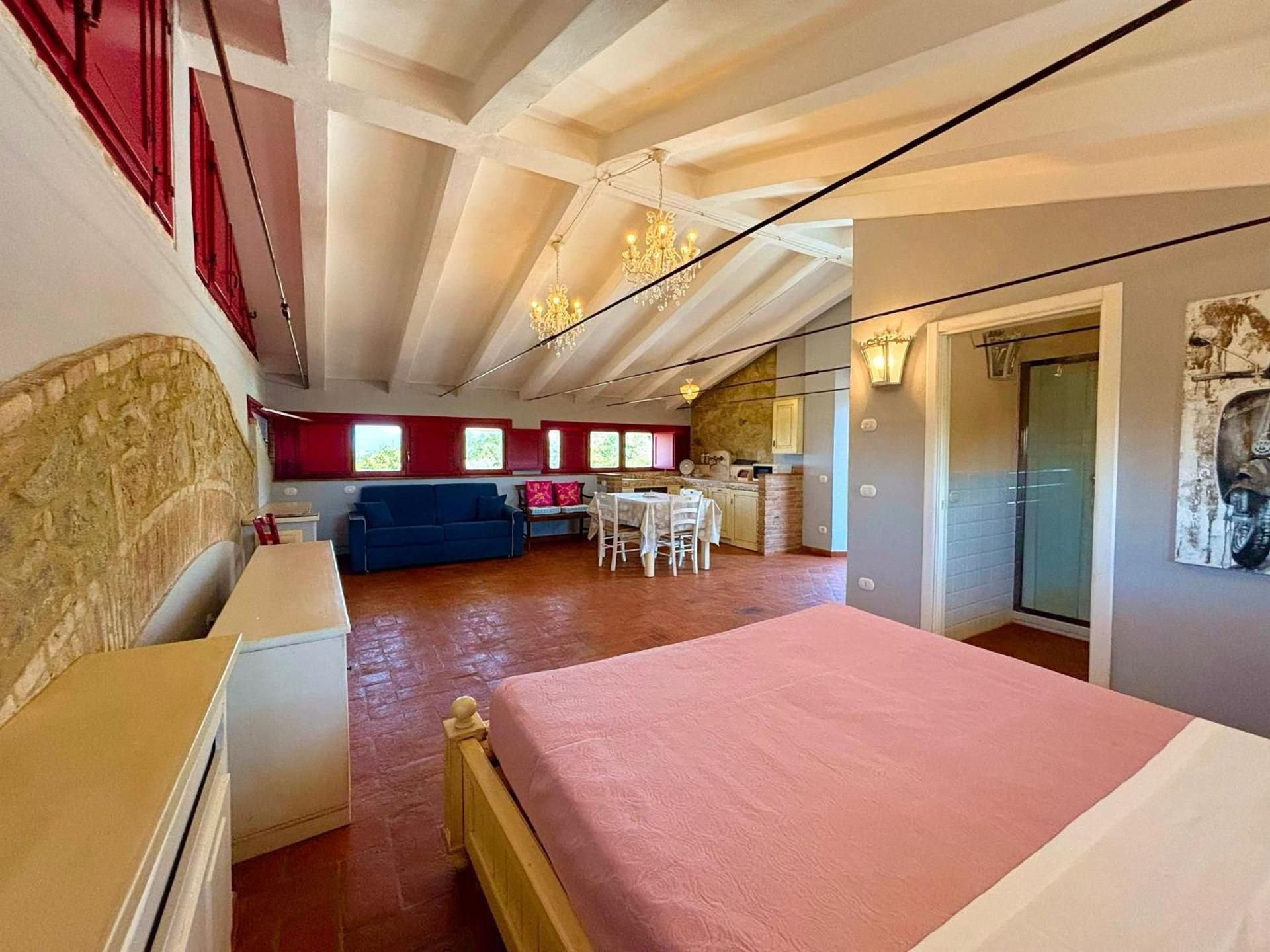 Nonna Nara Bed & Breakfast Apartment with Pool View 