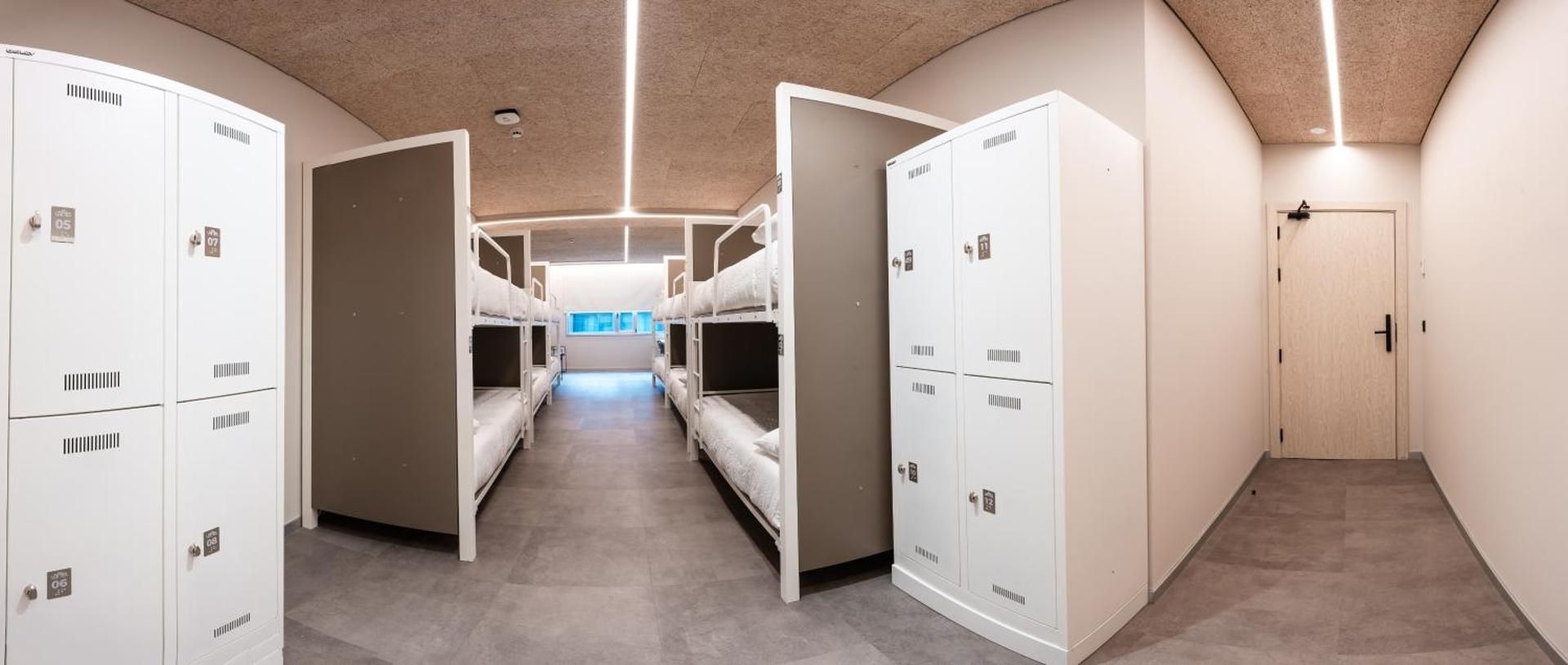Bed in 12-Bed Female Dormitory Room
