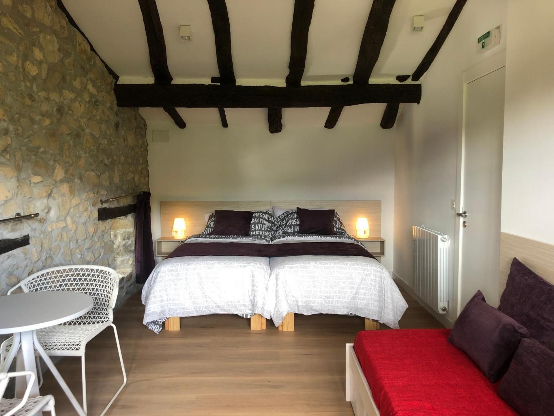 Casa Rural Martiamuno Landetxea Double Room with Two Double Beds