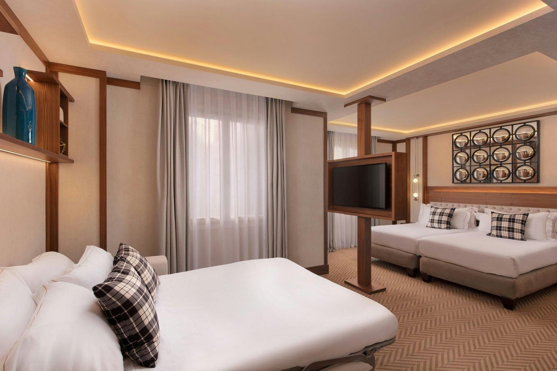 Vintage Twin, Guest room, 2 Twin, Sofa bed