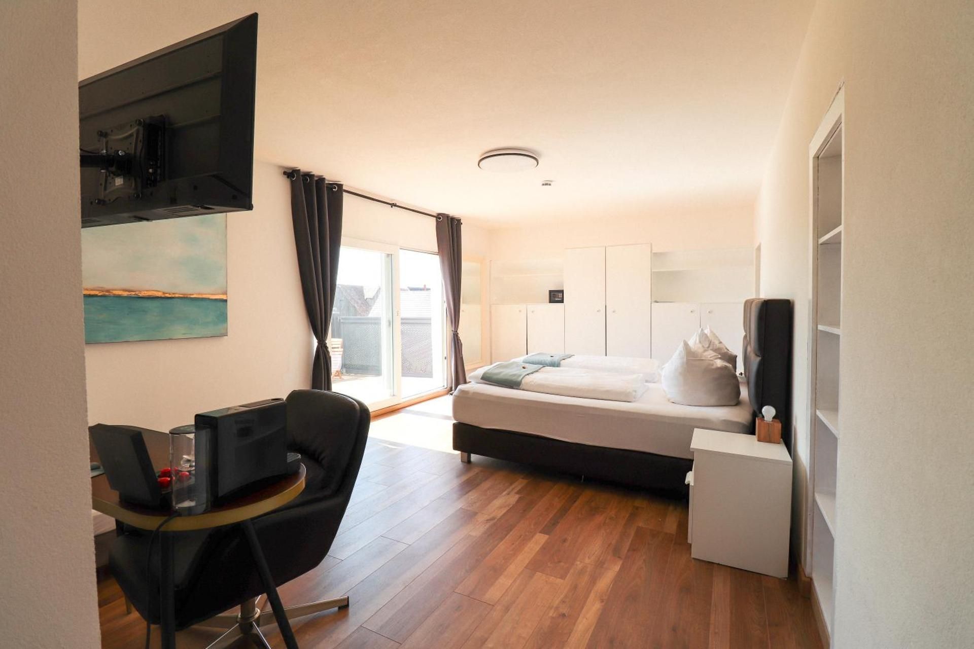 Studio with Balcony