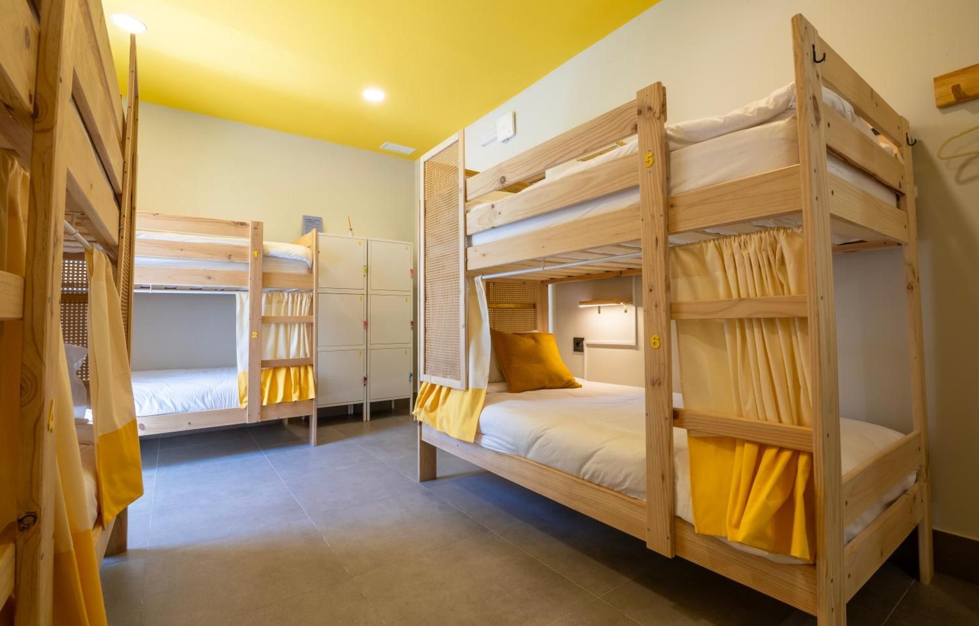 Bed in 6-Bed Female Dormitory Room