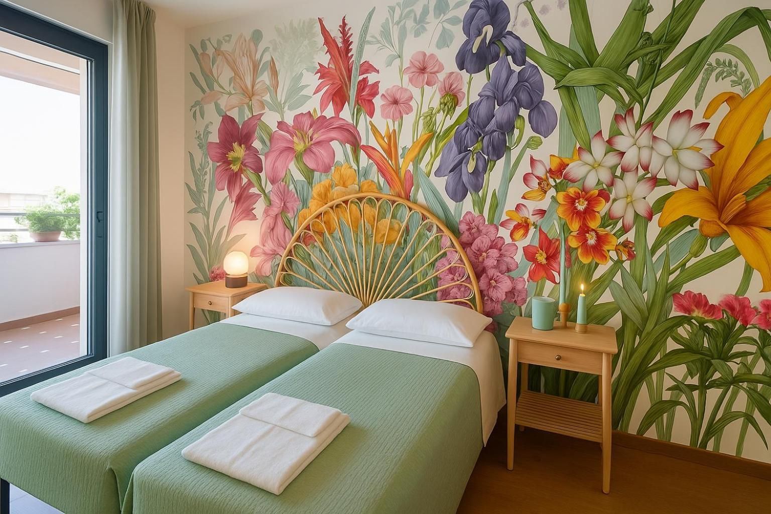 GuestHouse dei Fiori - Hituscany Double or Twin Room with View 2