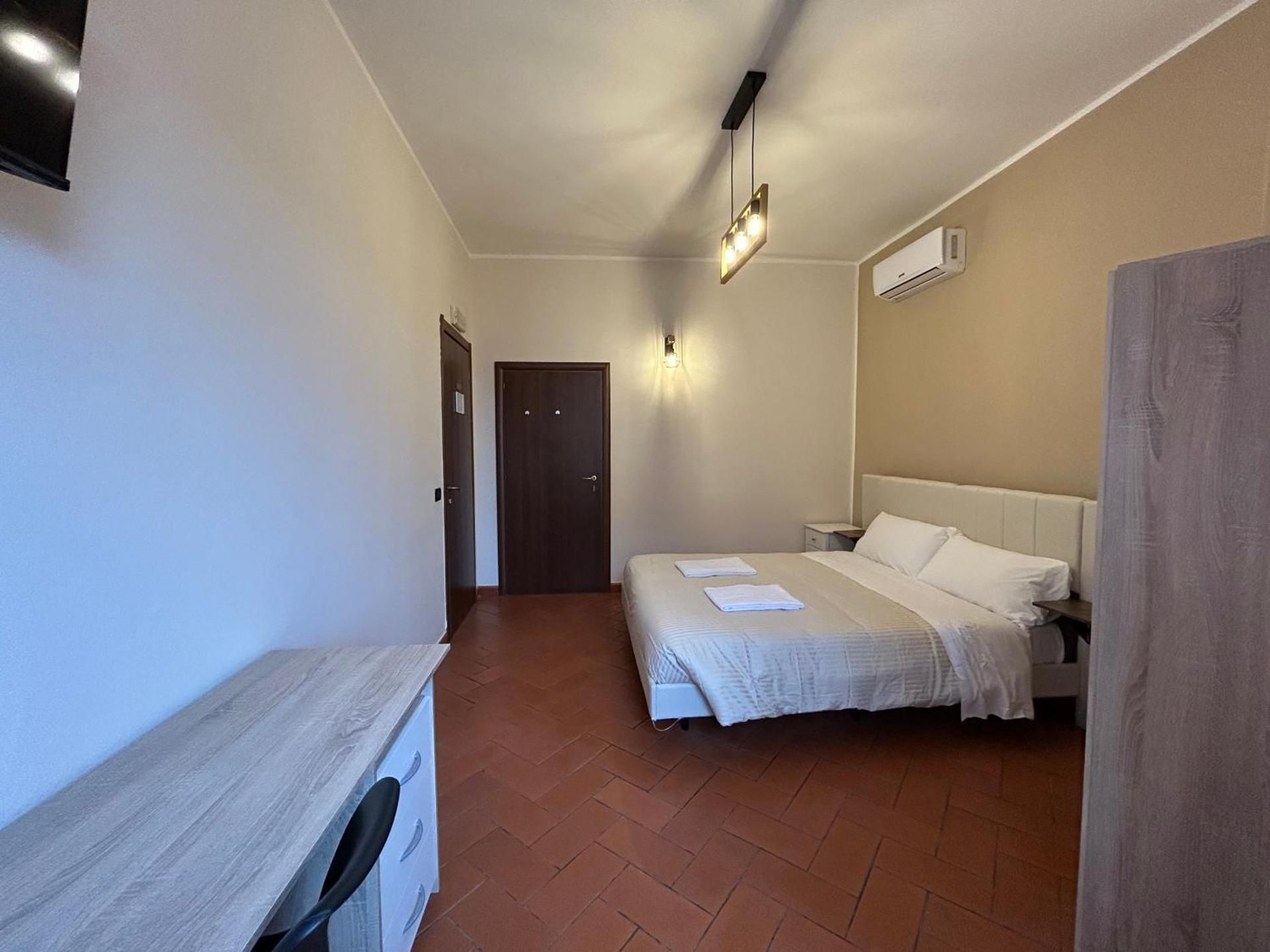 Window To The Tower Two Connecting Double Rooms with Shared Bathroom 2