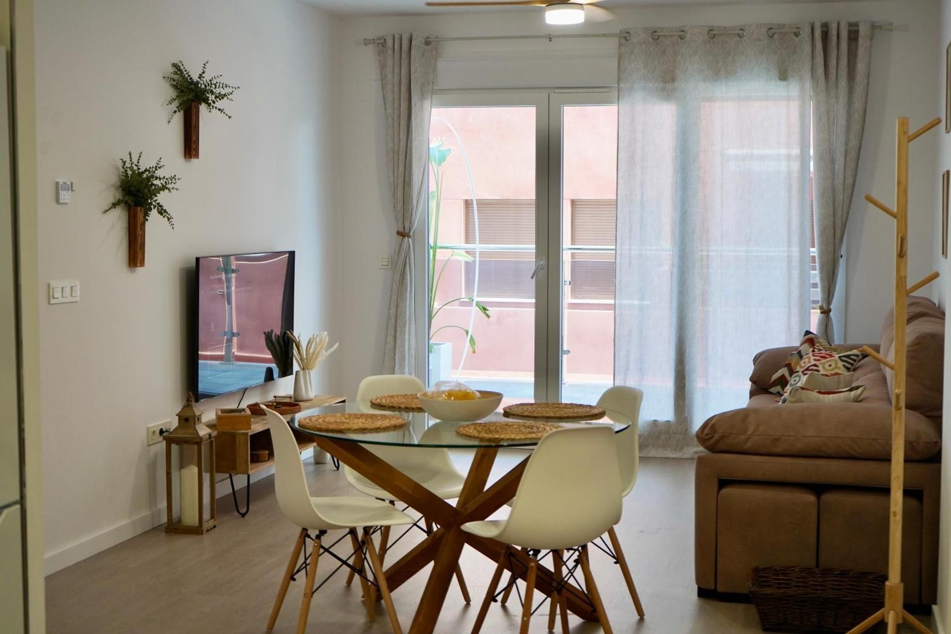 Three-Bedroom Apartment with Balcony