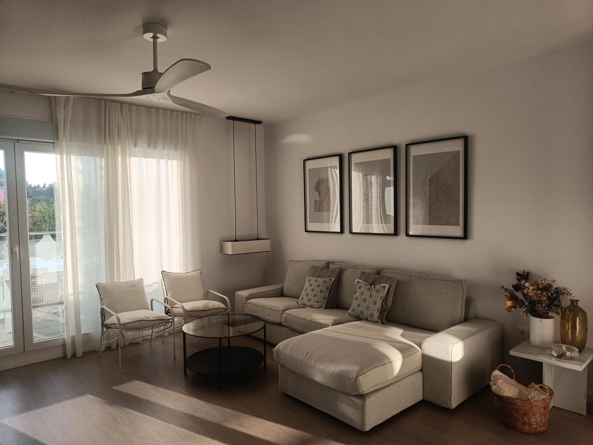 Three-Bedroom Premium Apartment with Balcony