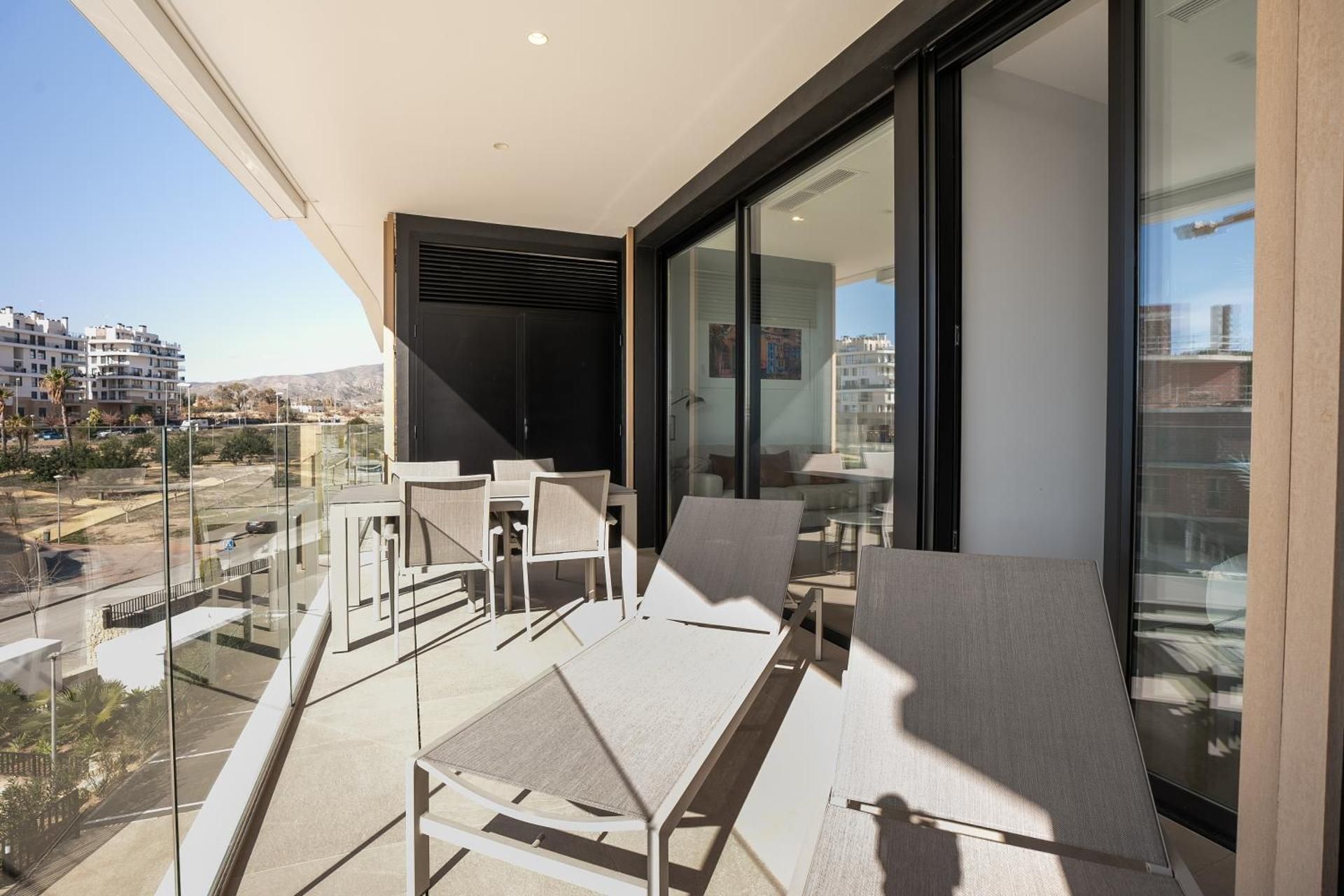 One-Bedroom Apartment with Terrace
