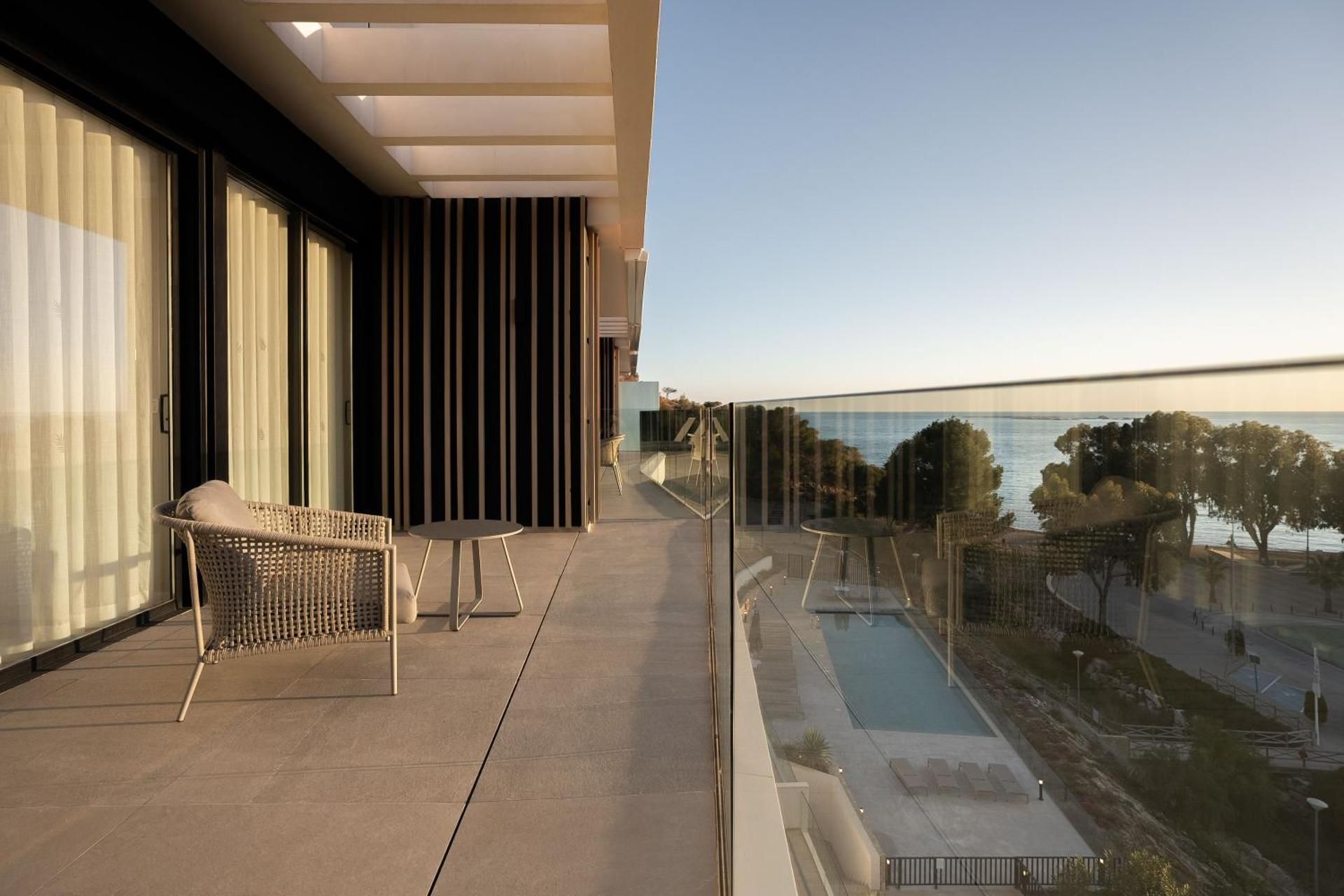 Three-Bedroom Apartment with Water View