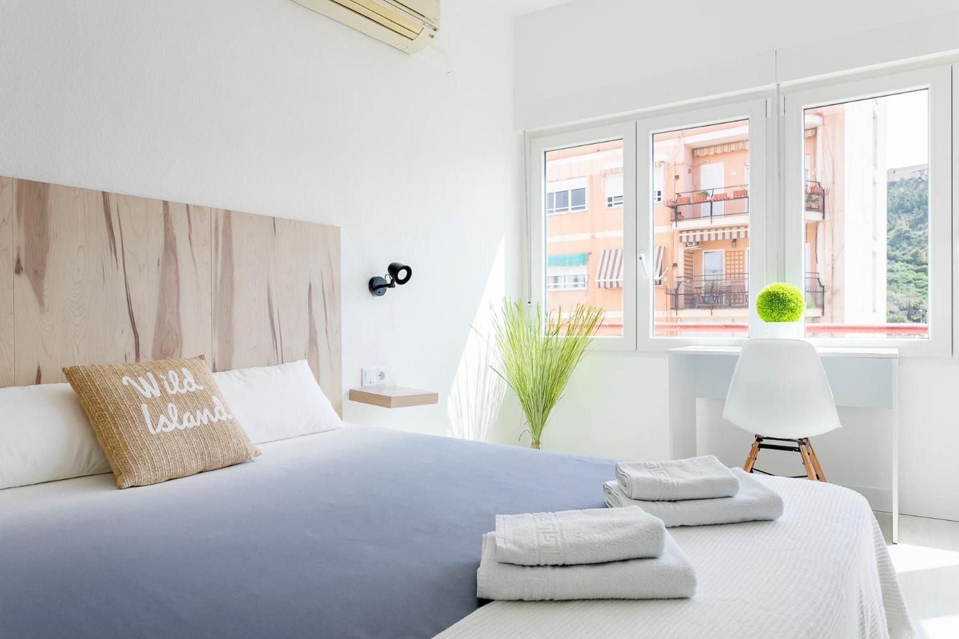 Queen Room with Shared Bathroom