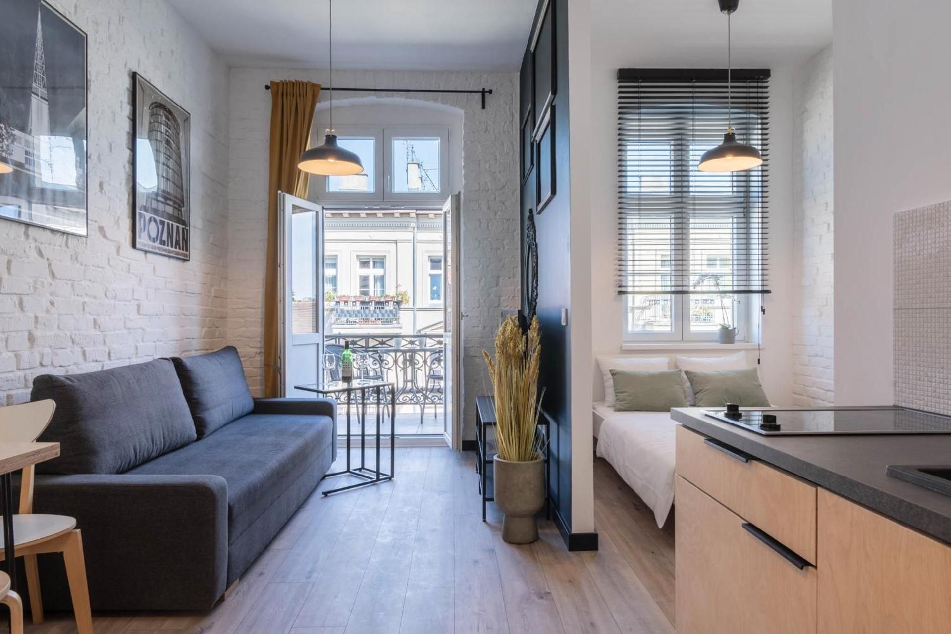 Two-Bedroom Apartment with Balcony