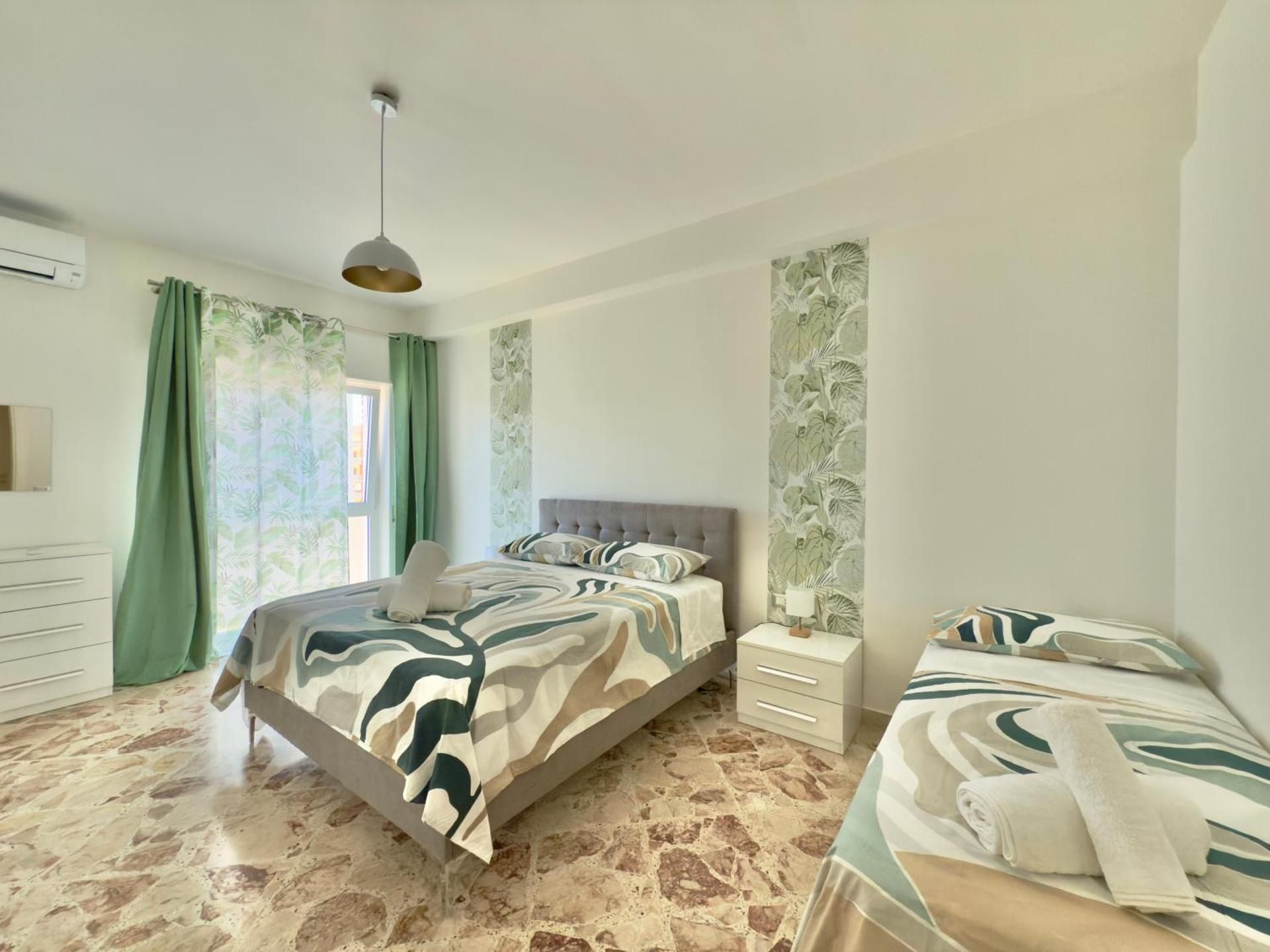 Two-Bedroom Apartment with Sea View