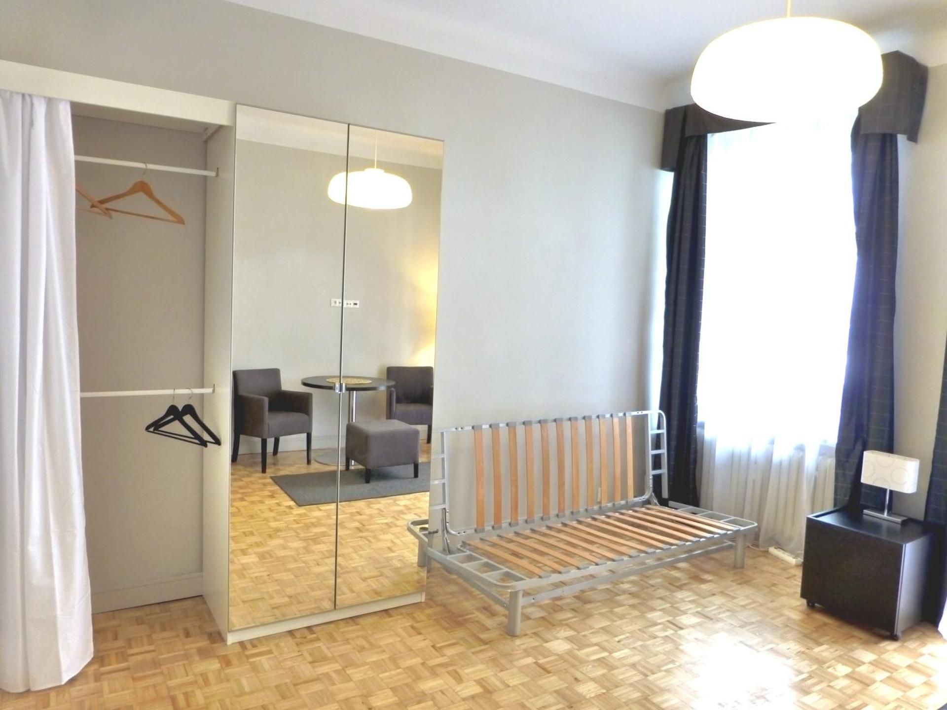 Studio with Balcony