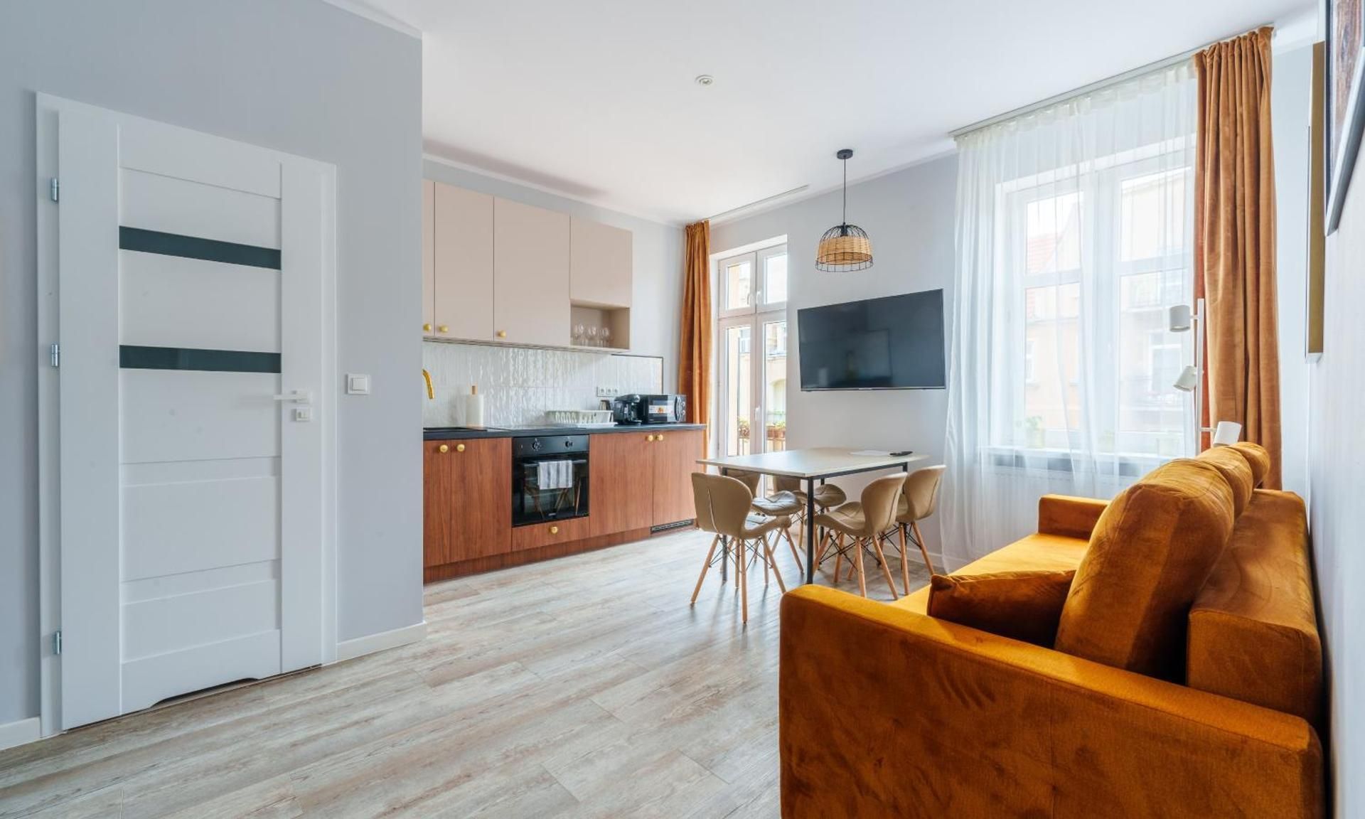 Two-Bedroom Apartment with Balcony