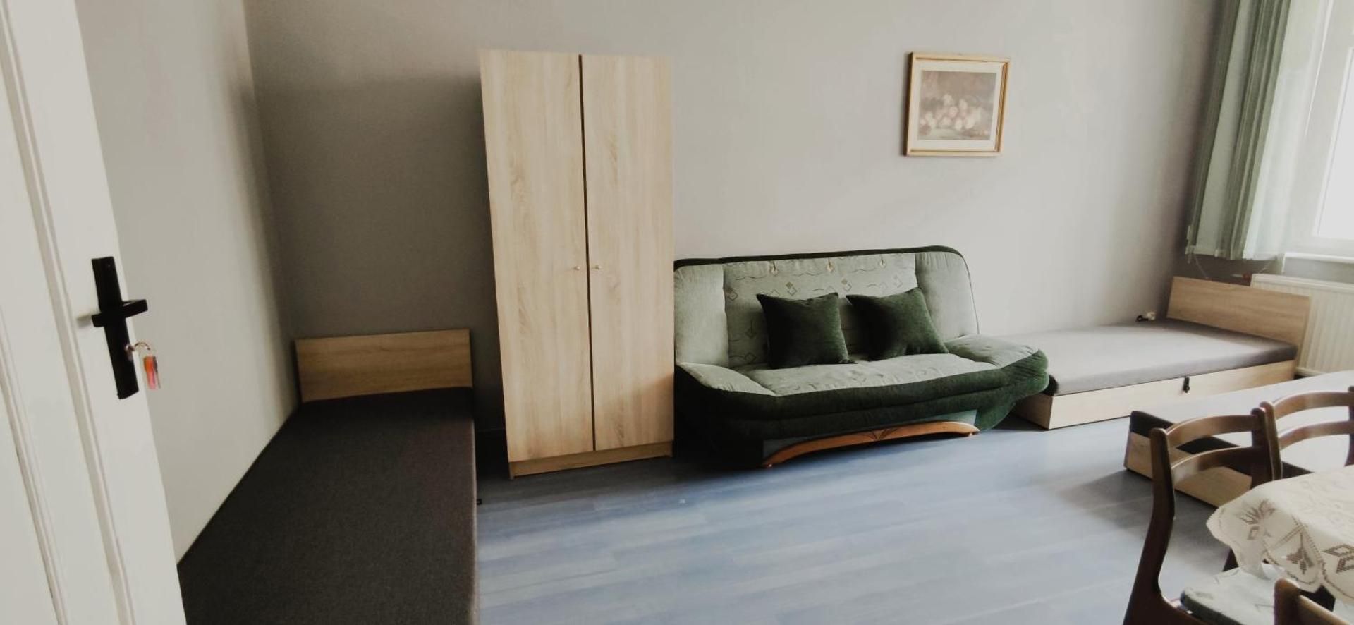 Family Room with Shared Bathroom