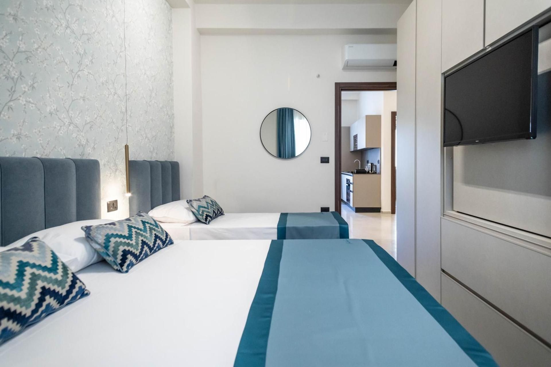 Two-Bedroom Apartment with Balcony and Terrace