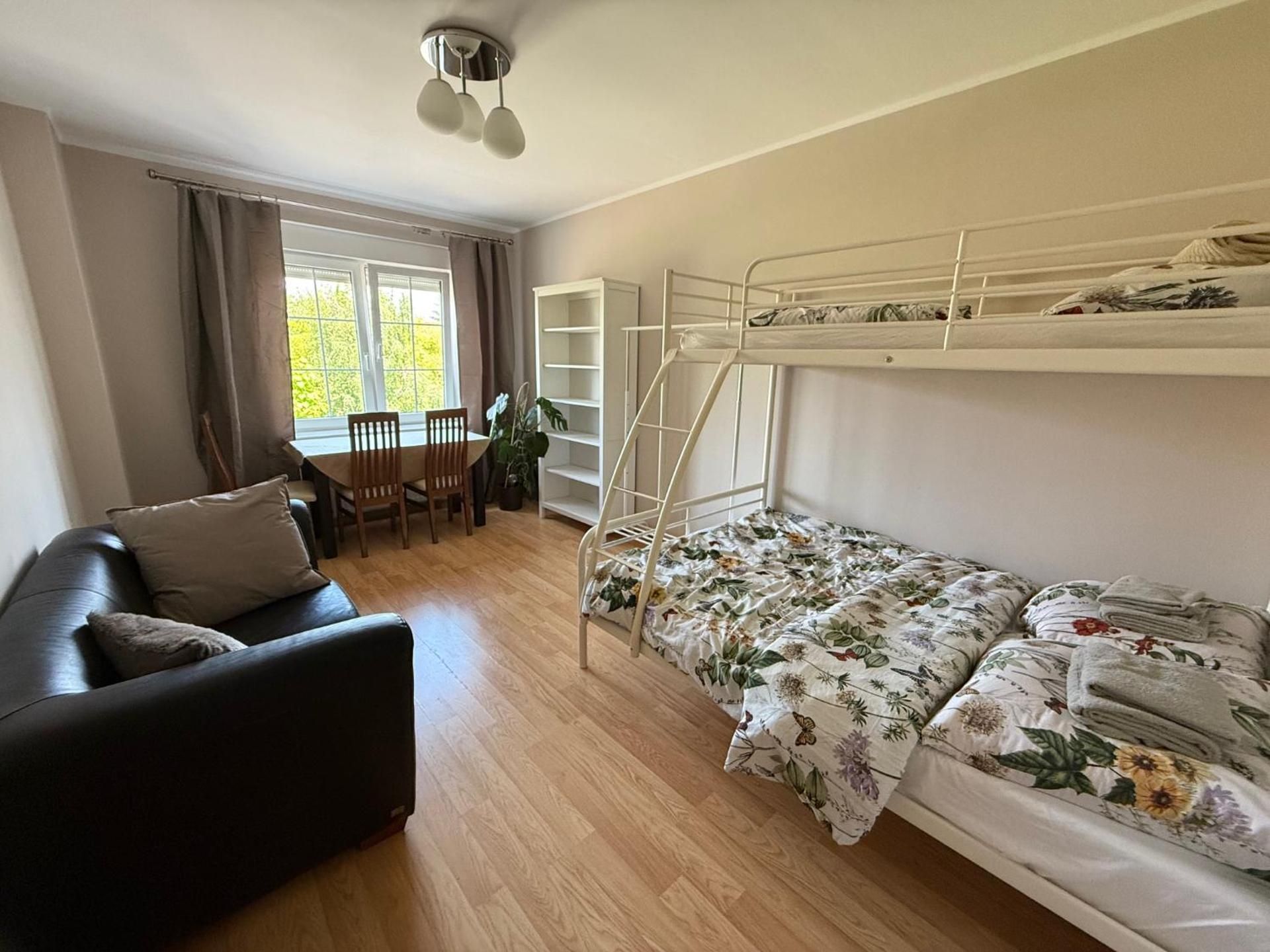 Family Room with Shared Bathroom