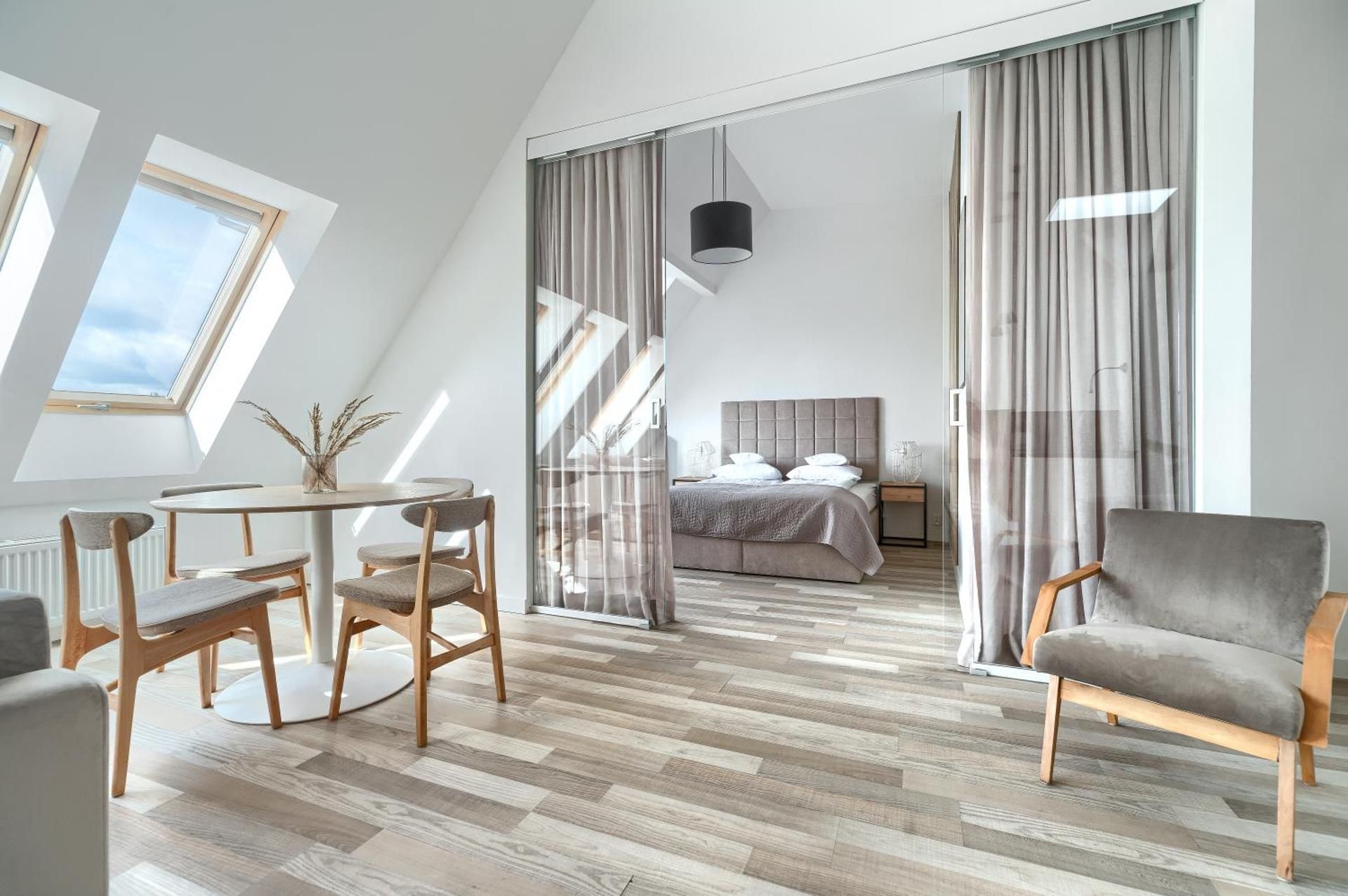 One-Bedroom Apartment with Balcony